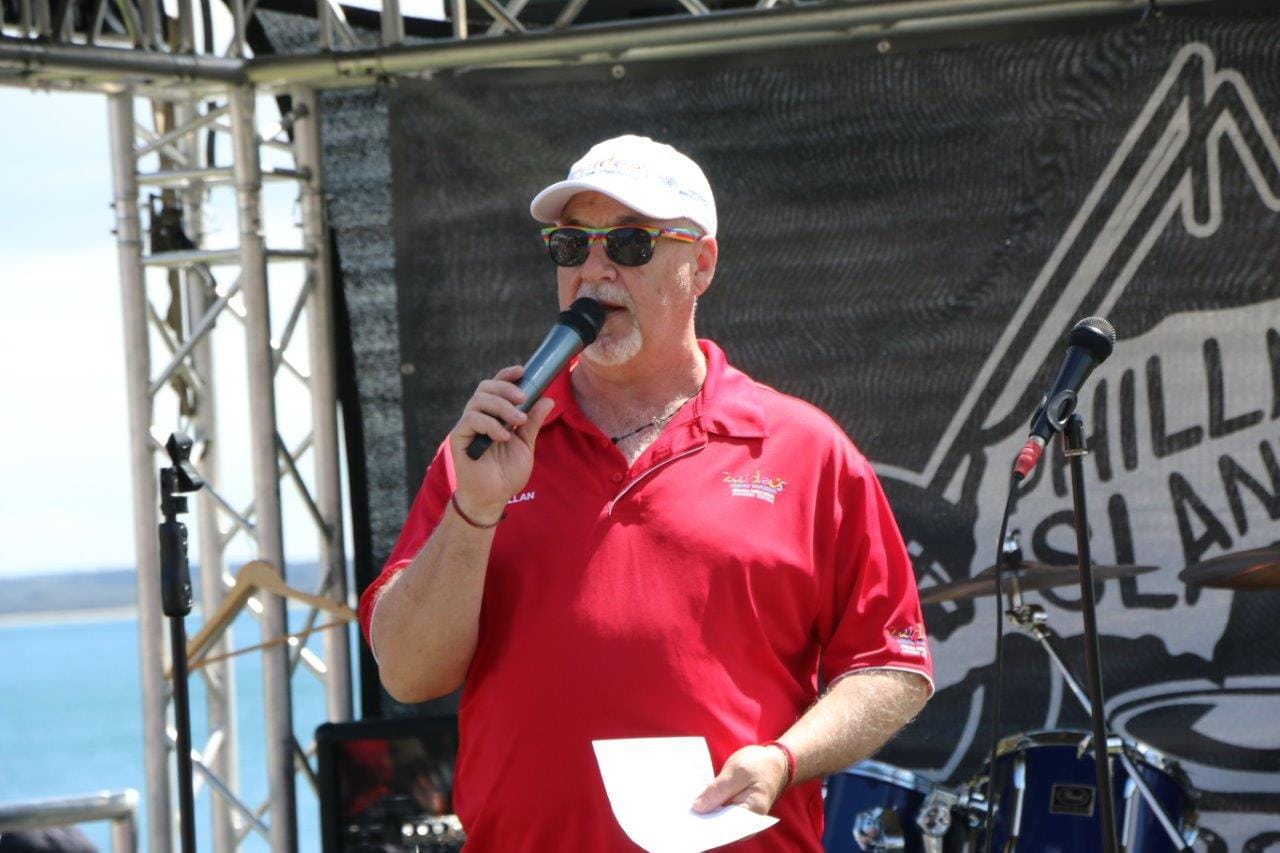 Zaidee’s Rainbow Foundation founder Allan Turner delivers a strong message about the importance of signing on as an organ donor.