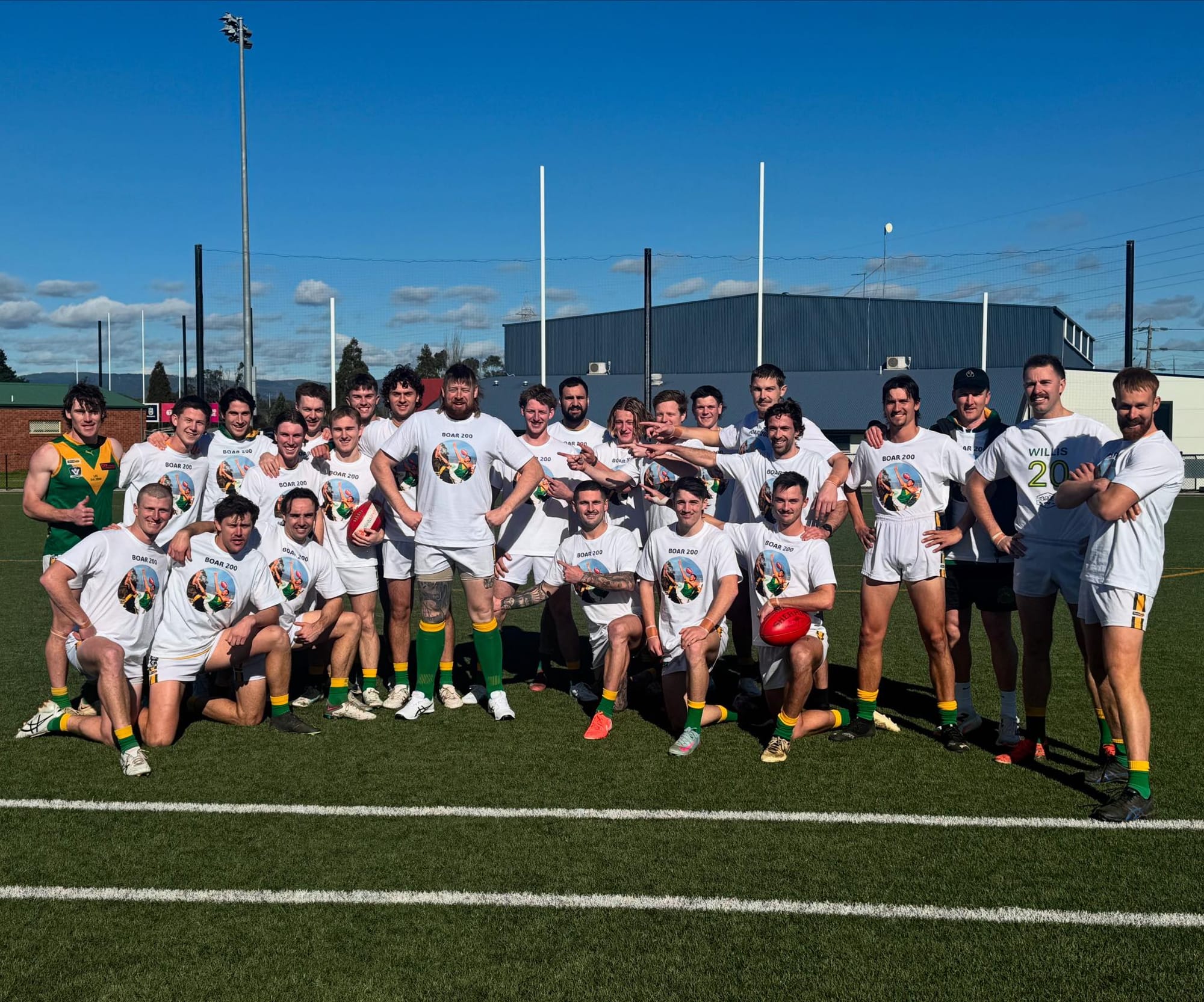 Ben Willis turns star forward for 200th celebration