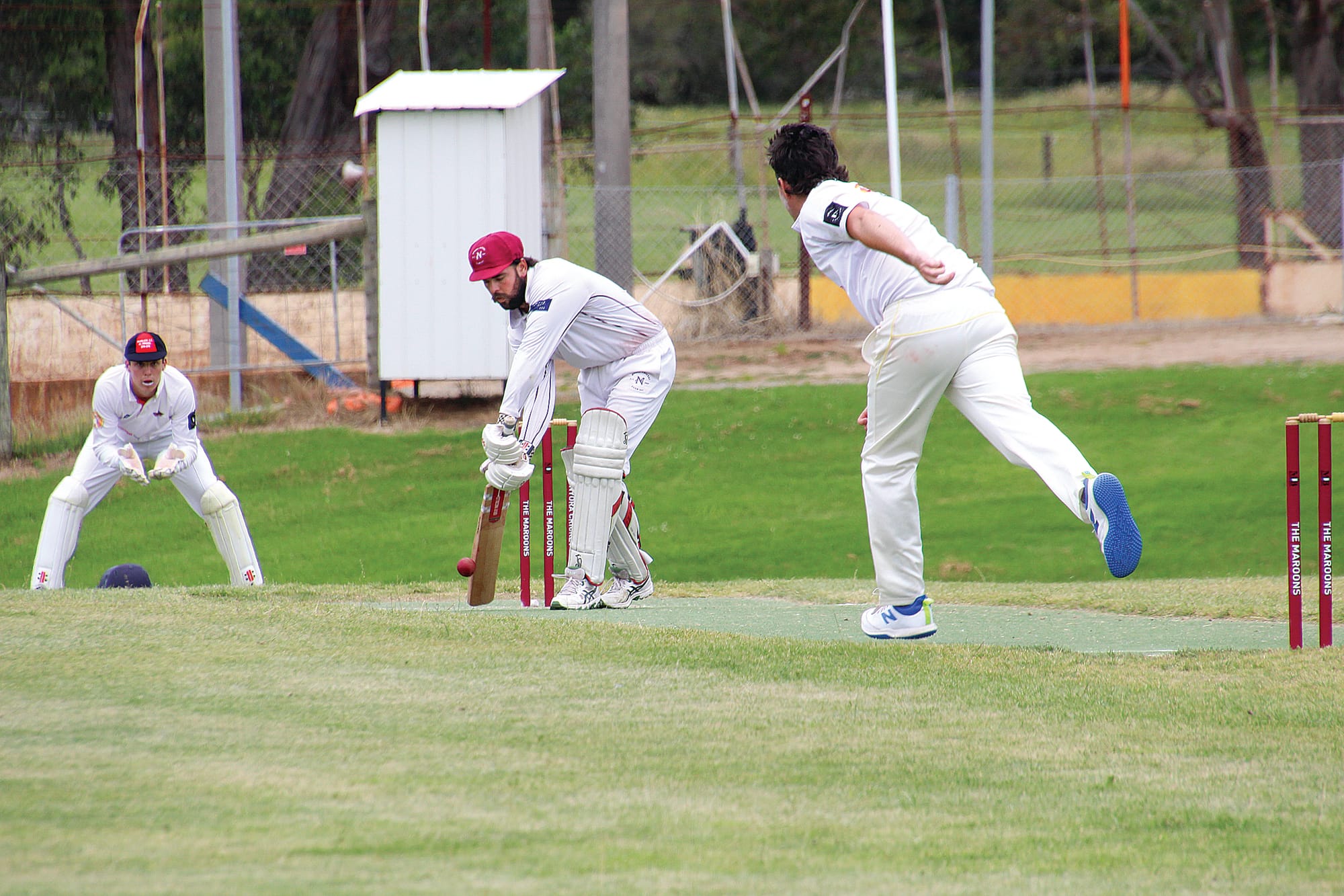 Jake Henry taps the ball.