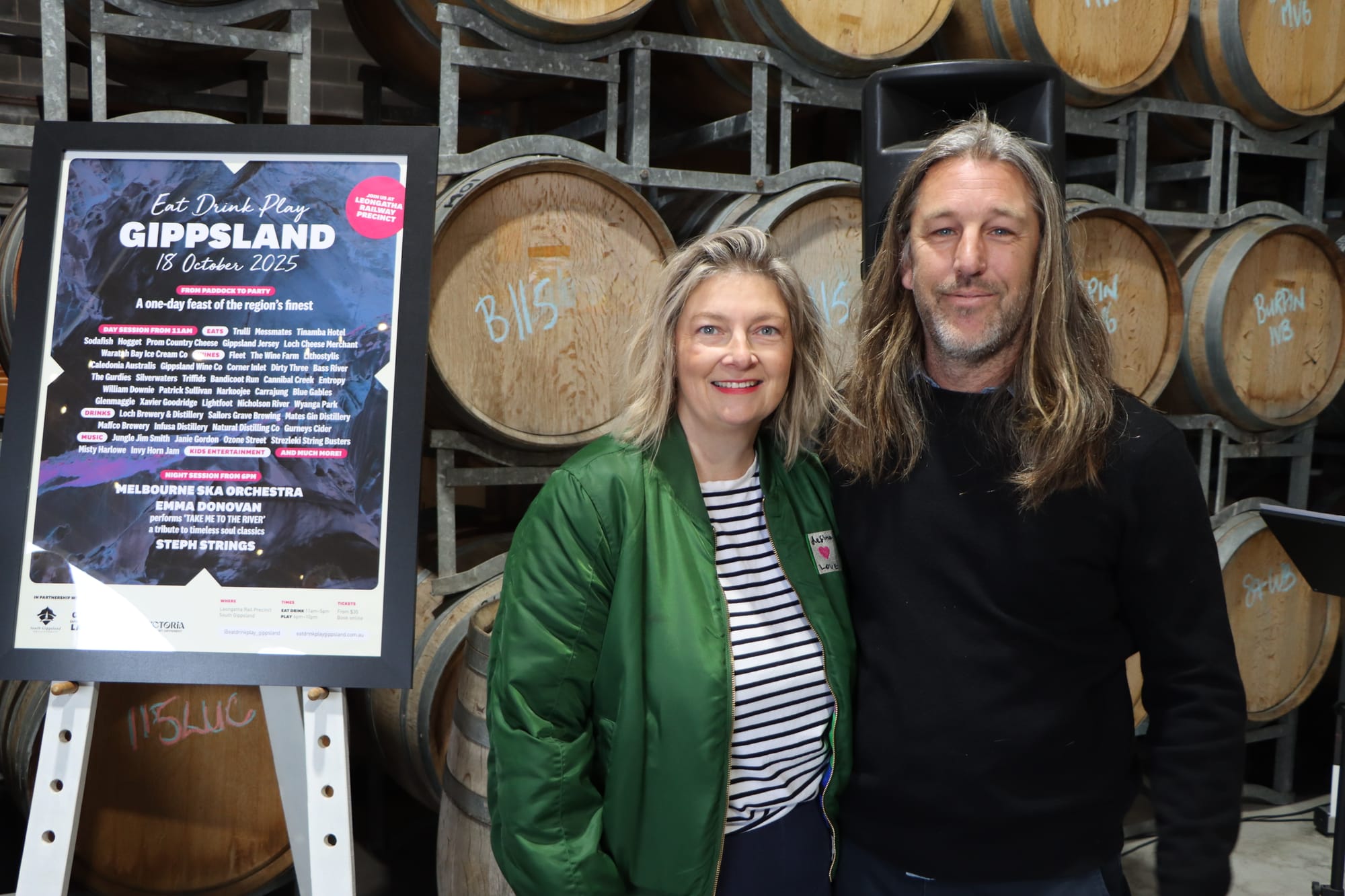 Owners of Fleet Wines in Leongatha, Lisa and Justin Jenkins are excited to be part of ‘Eat Drink Play Gippsland’ and hosted Thursday’s launch event.

