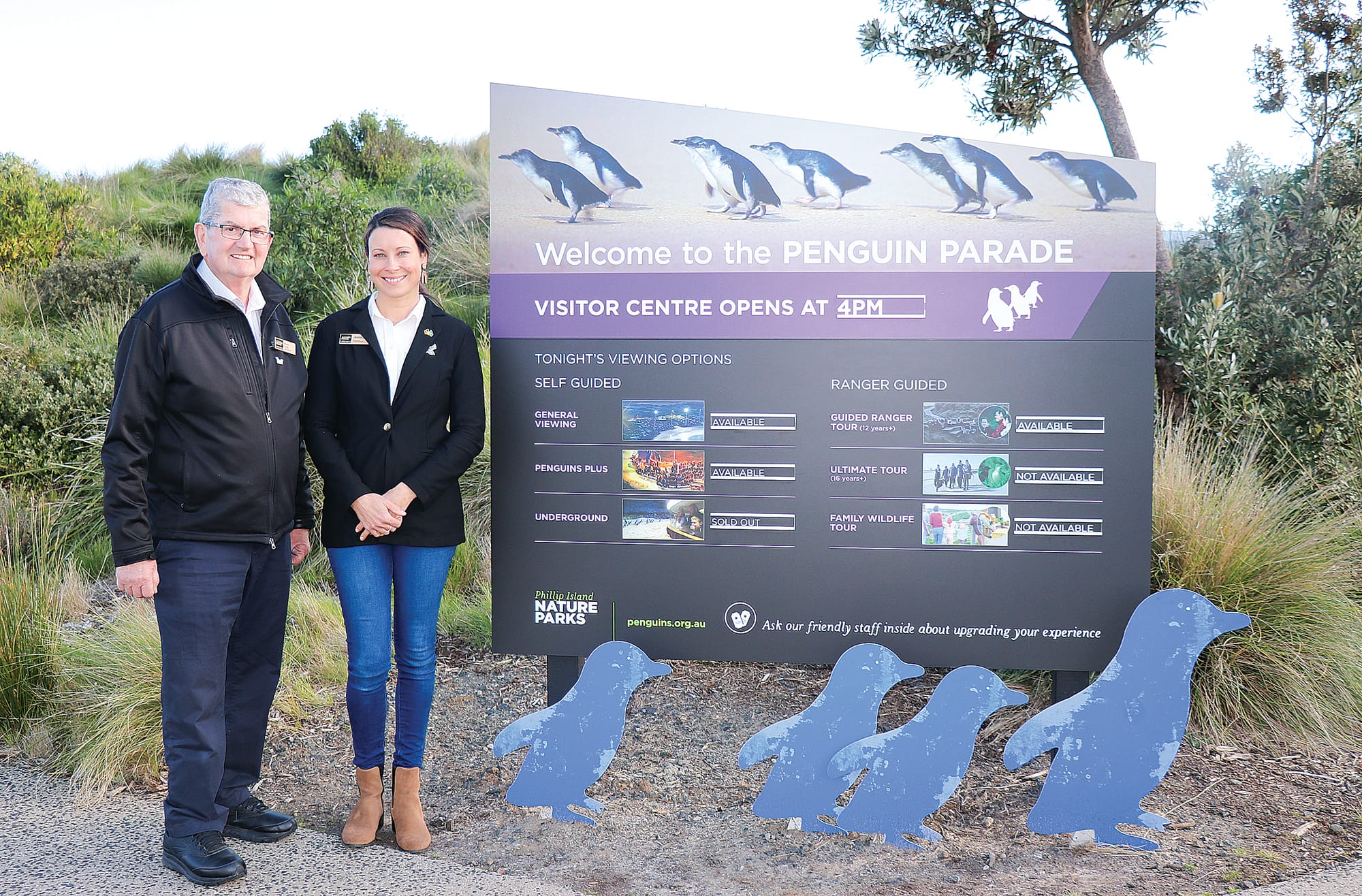 An ark of experts gather on Phillip Island