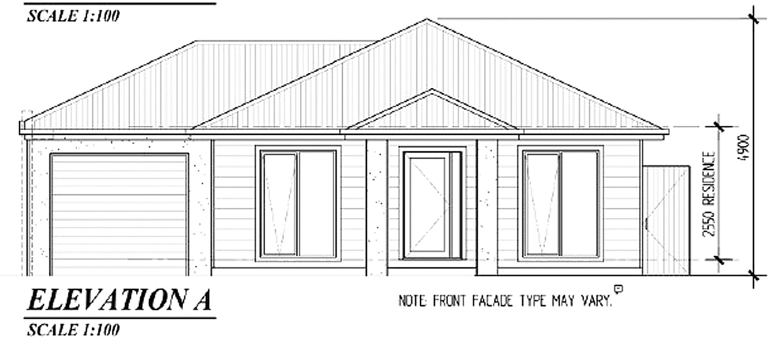 There will be more than 20 home designs to choose from at the Cowes Lifestyle Communities village including this three-bedroom configuration.