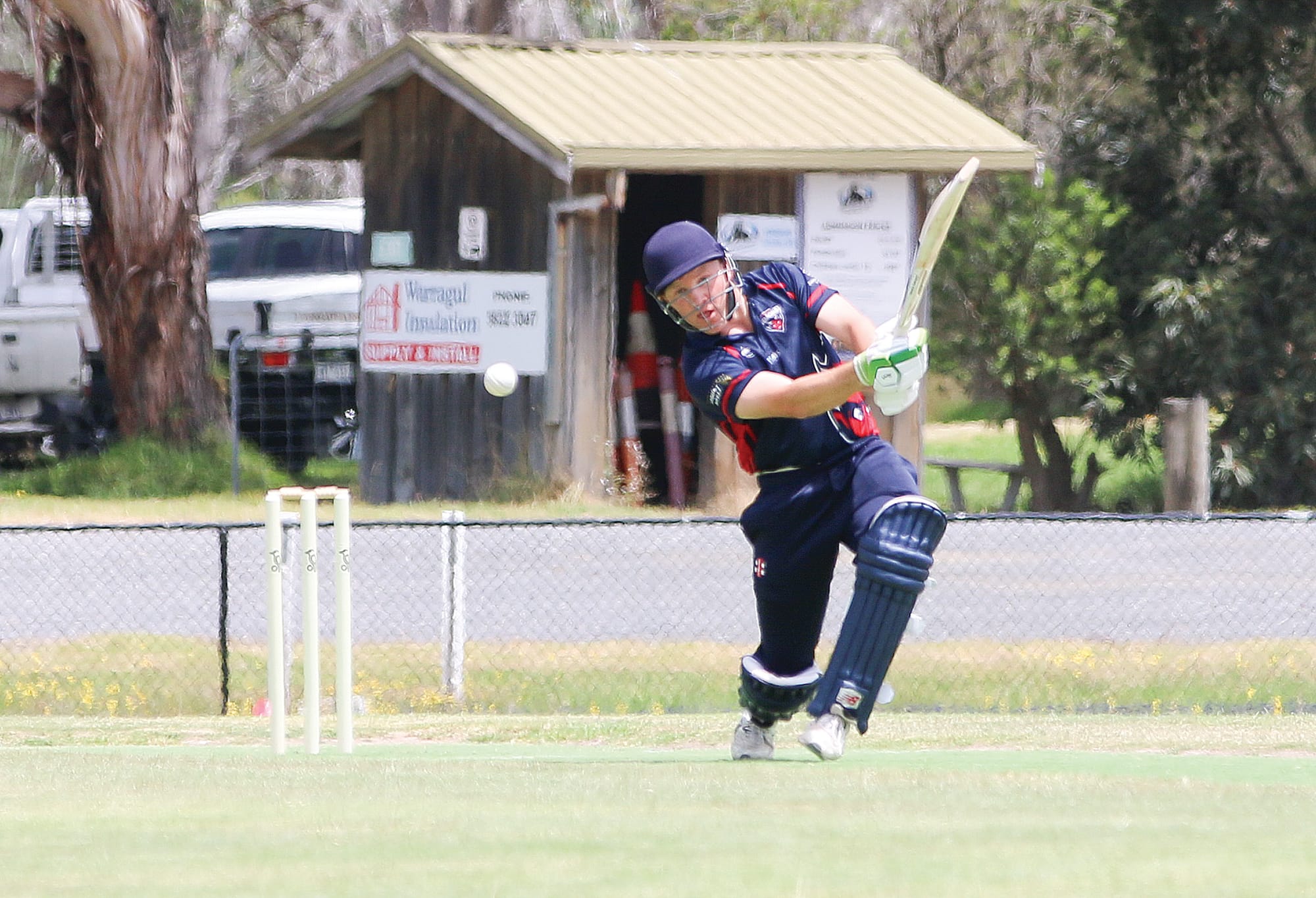 MDU captain Joel Sinclair in action against Kilcunda-Bass.