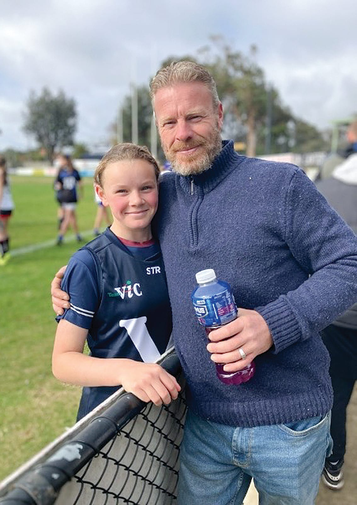 Beth’s on the rise to footy stardom