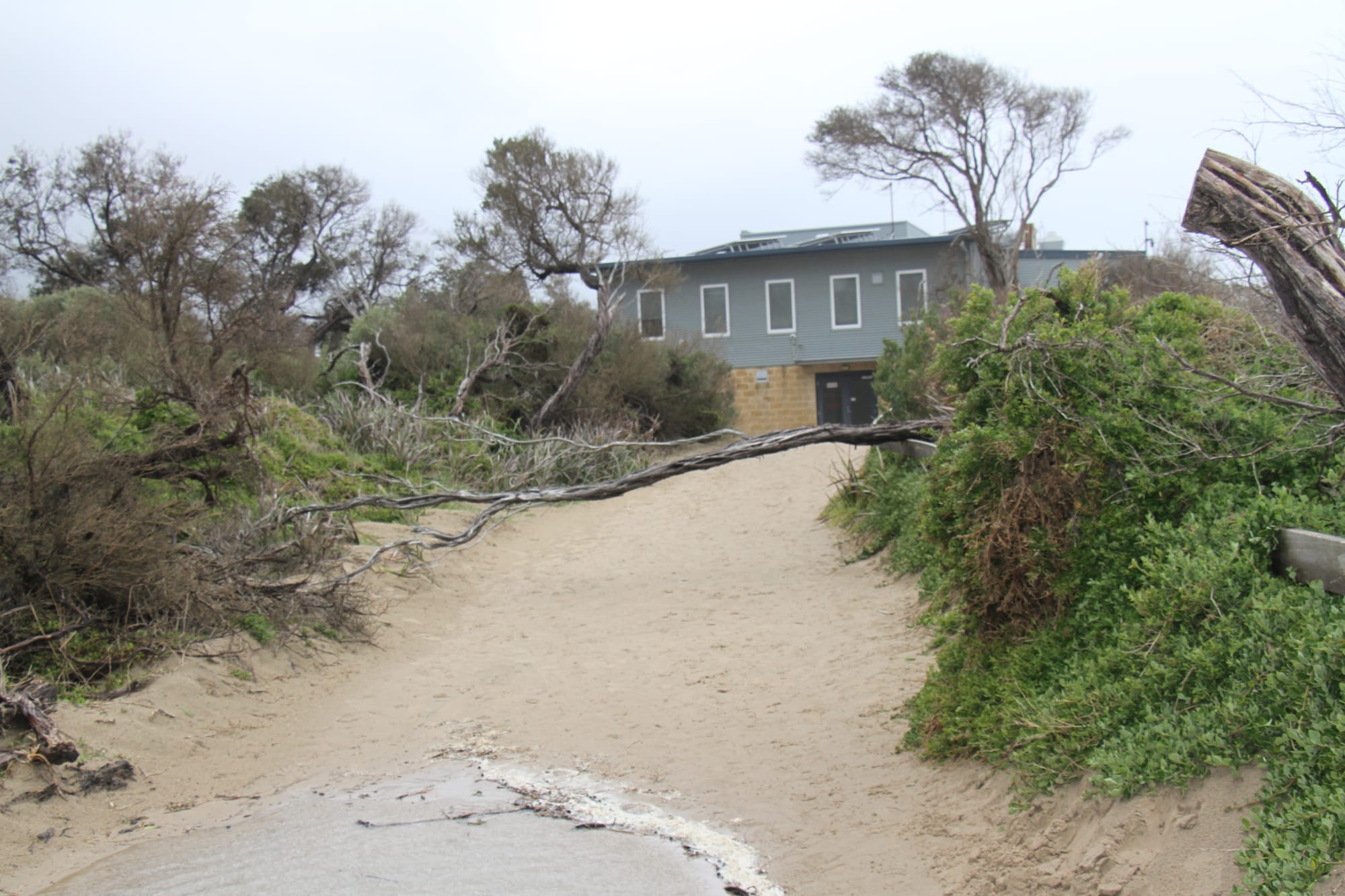 Wild storms and high tides lash the Bass Coast