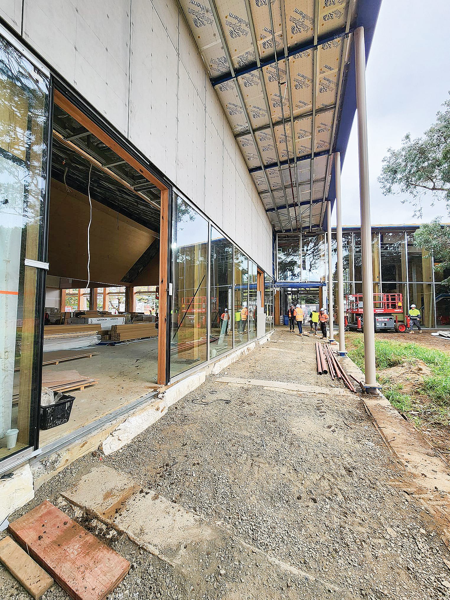 Environmentally friendly build for cultural centre