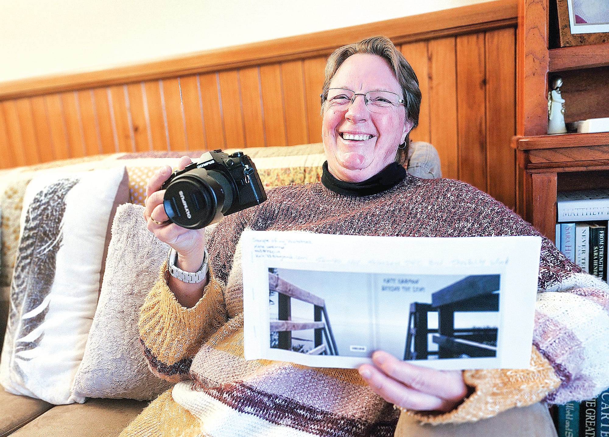Kate Harmon was recently awarded $1000 from the Bass Coast Shire council’s Building Disability Inclusive Businesses and Community Organisations Grant Program for her new photographic book.