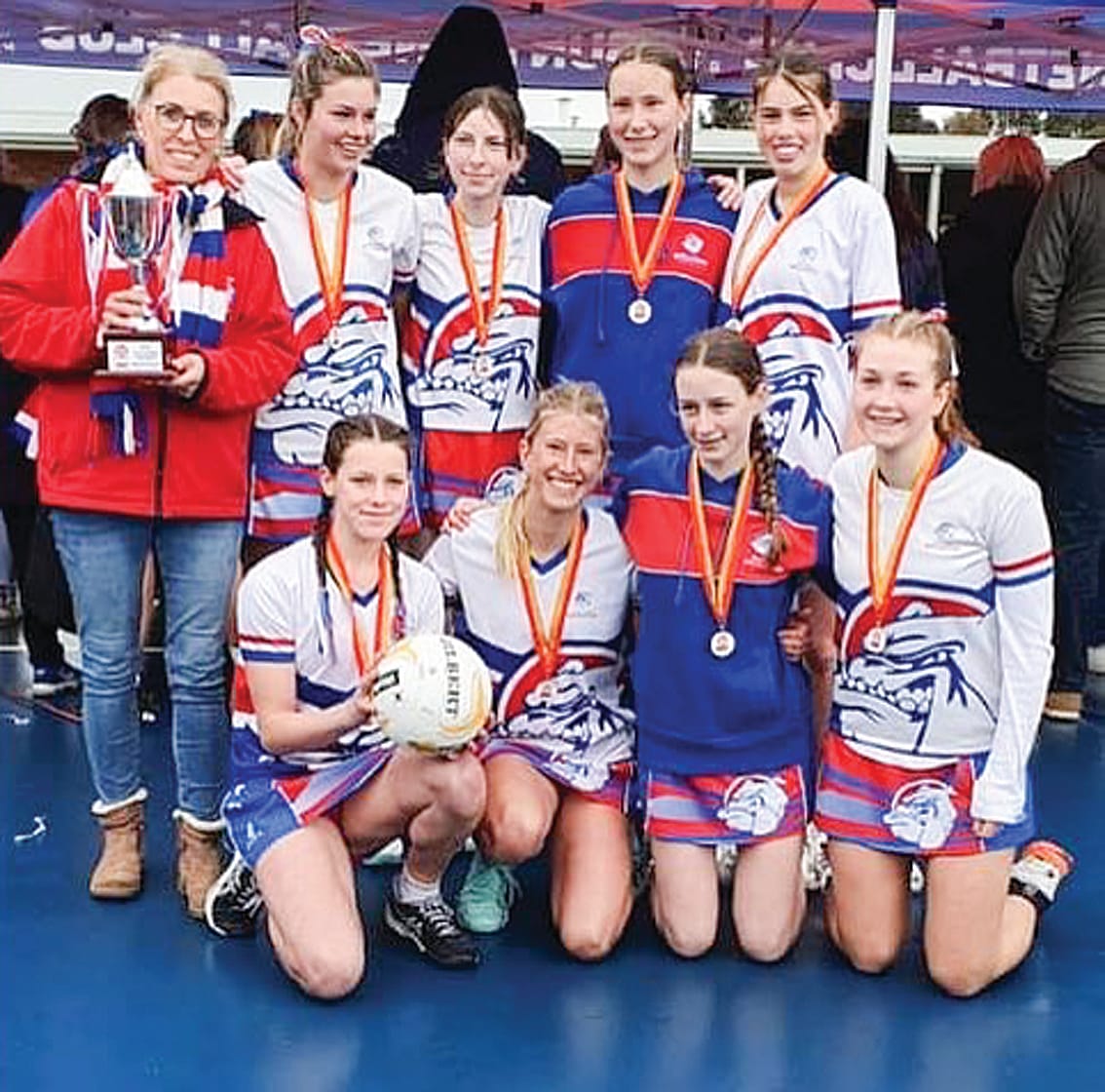 Under 15's - Phillip Island. Photos: West Gippsland Football Netball facebook page.