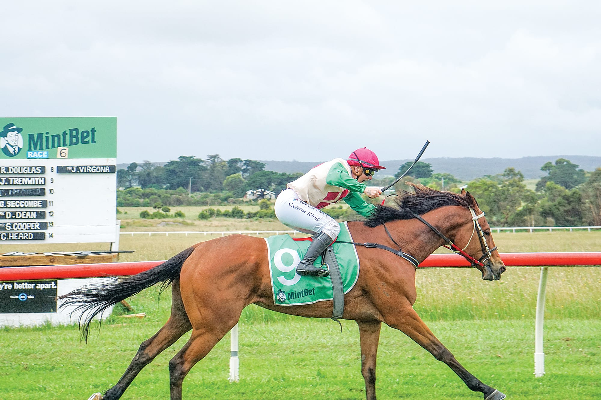 Caitlin King on Tofik Tok takes out first place in the Flagsharks Trophy Race. Ns32_4923