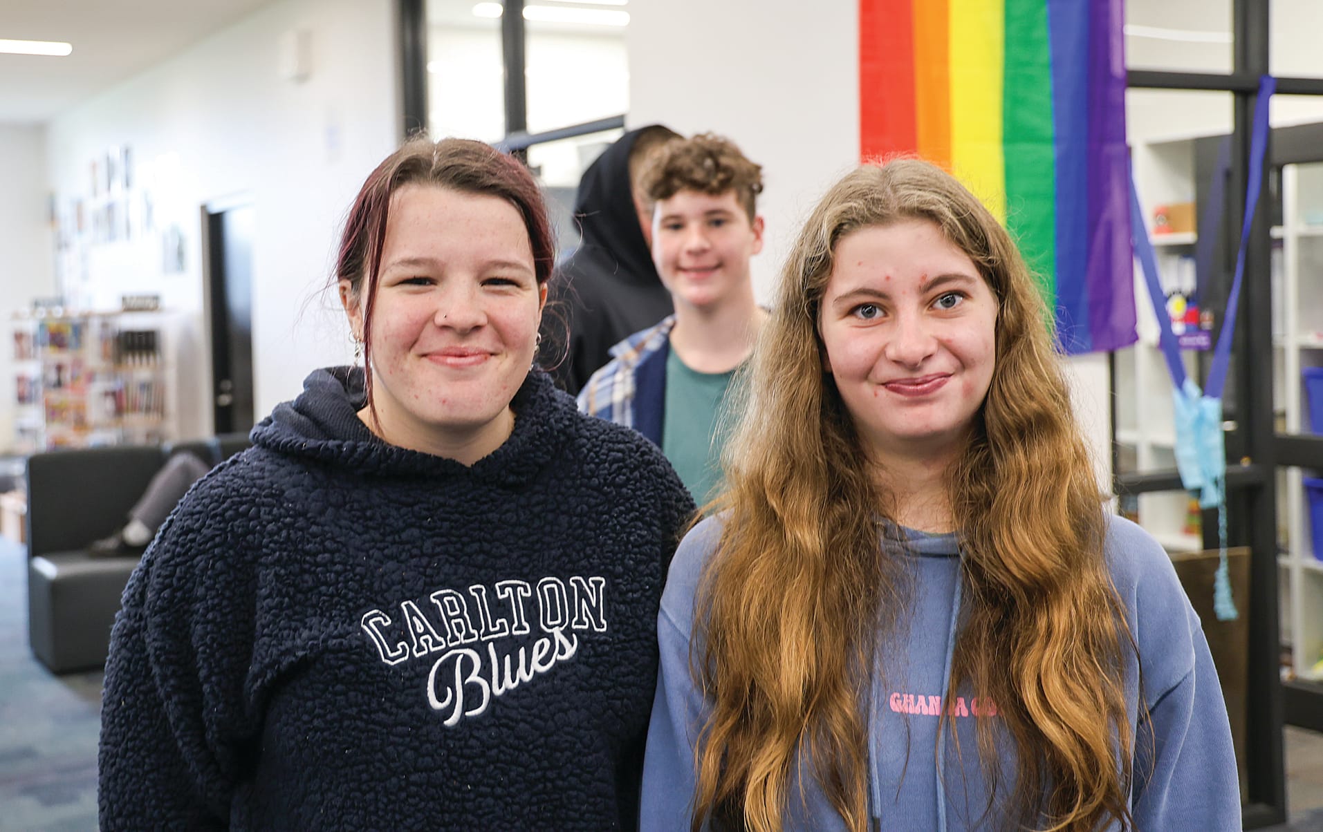 Krystal Gatherum and Sophie Bergman-Stanes supported the Do It For Dolly awareness day at Bass Coast Secondary College last Friday.