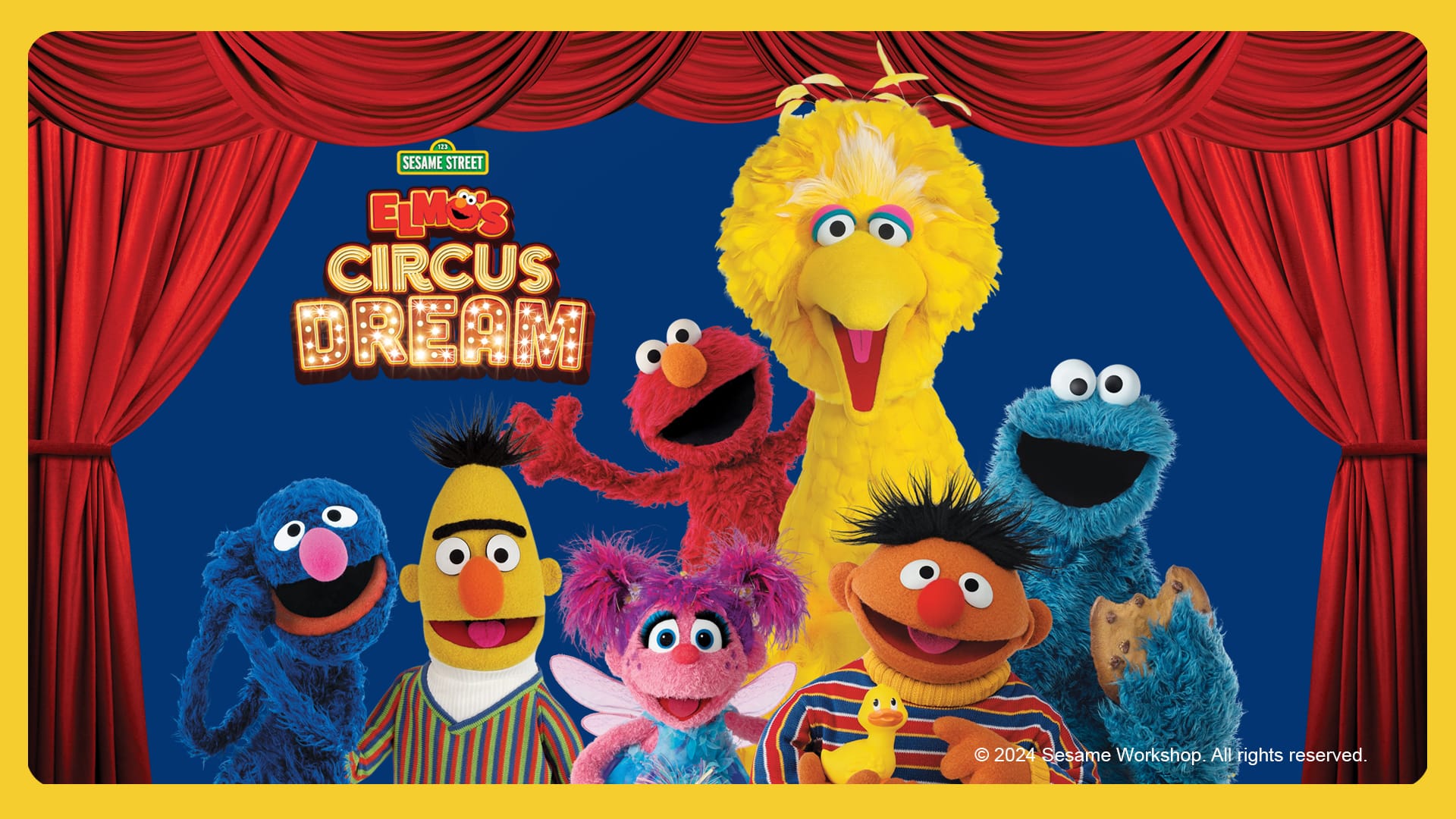 WIN tickets to Elmo's Circus Dream