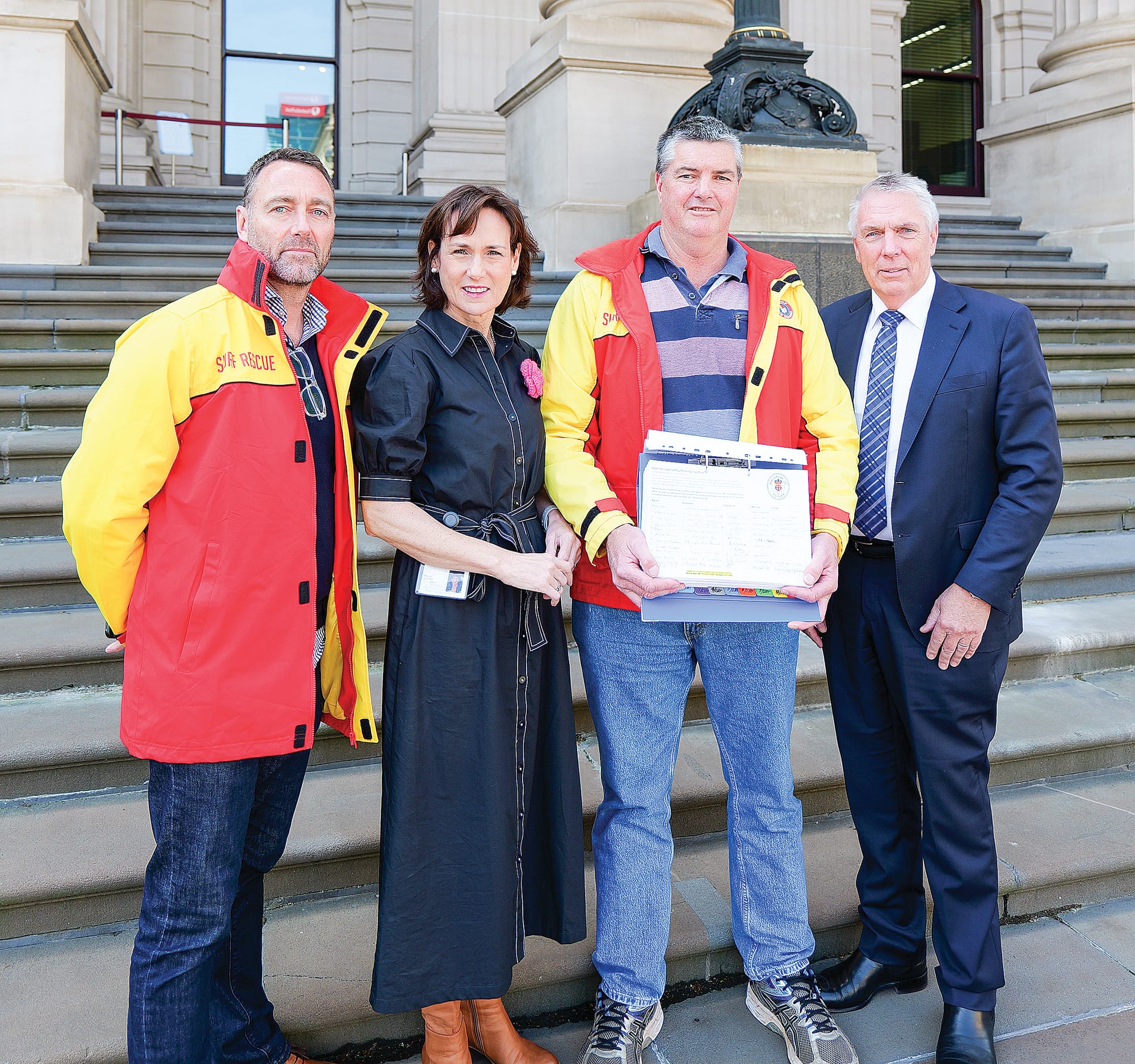 Lifesaving club petition tabled in parliament