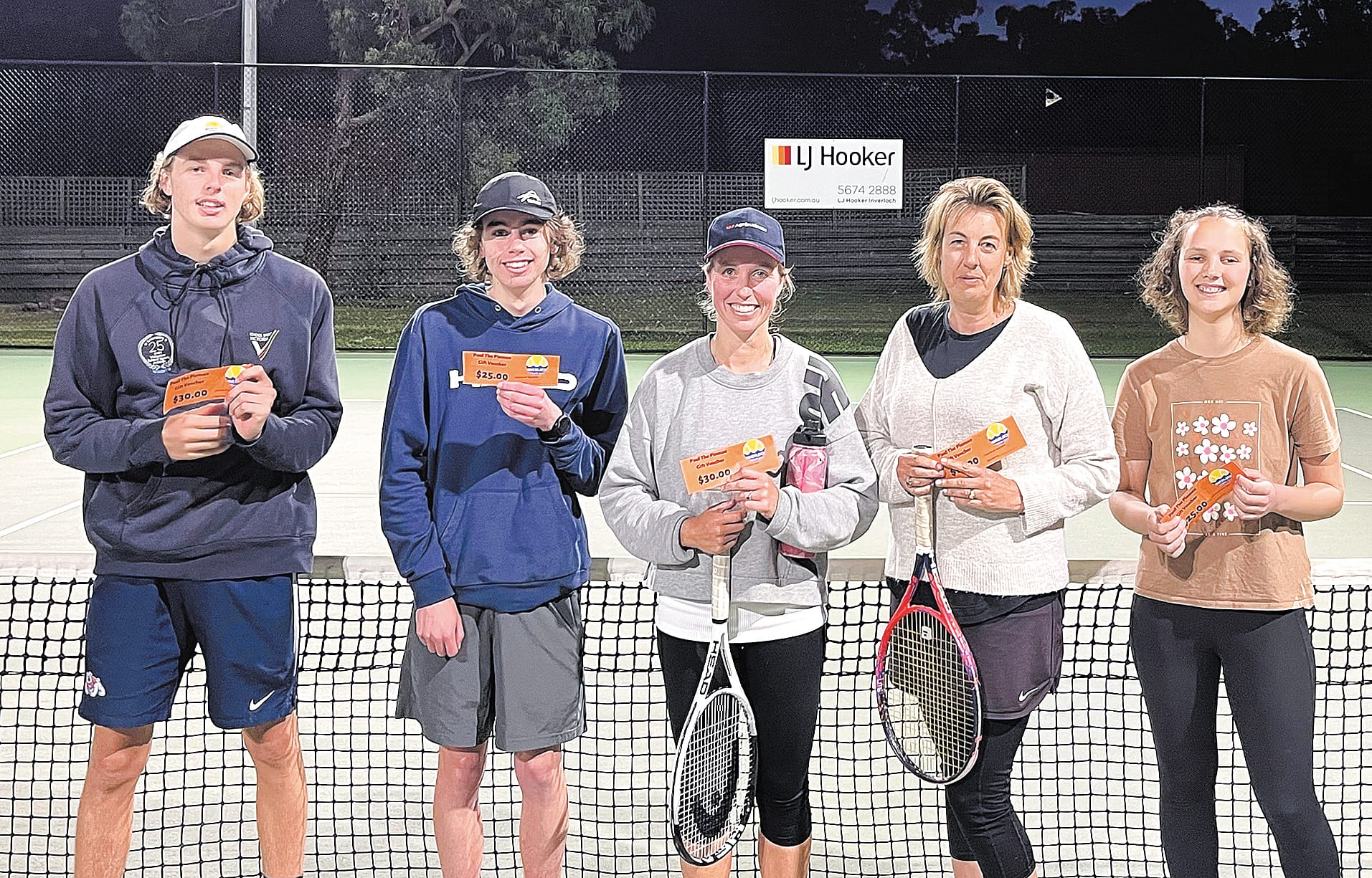 Inverloch Tennis Club crowns winners