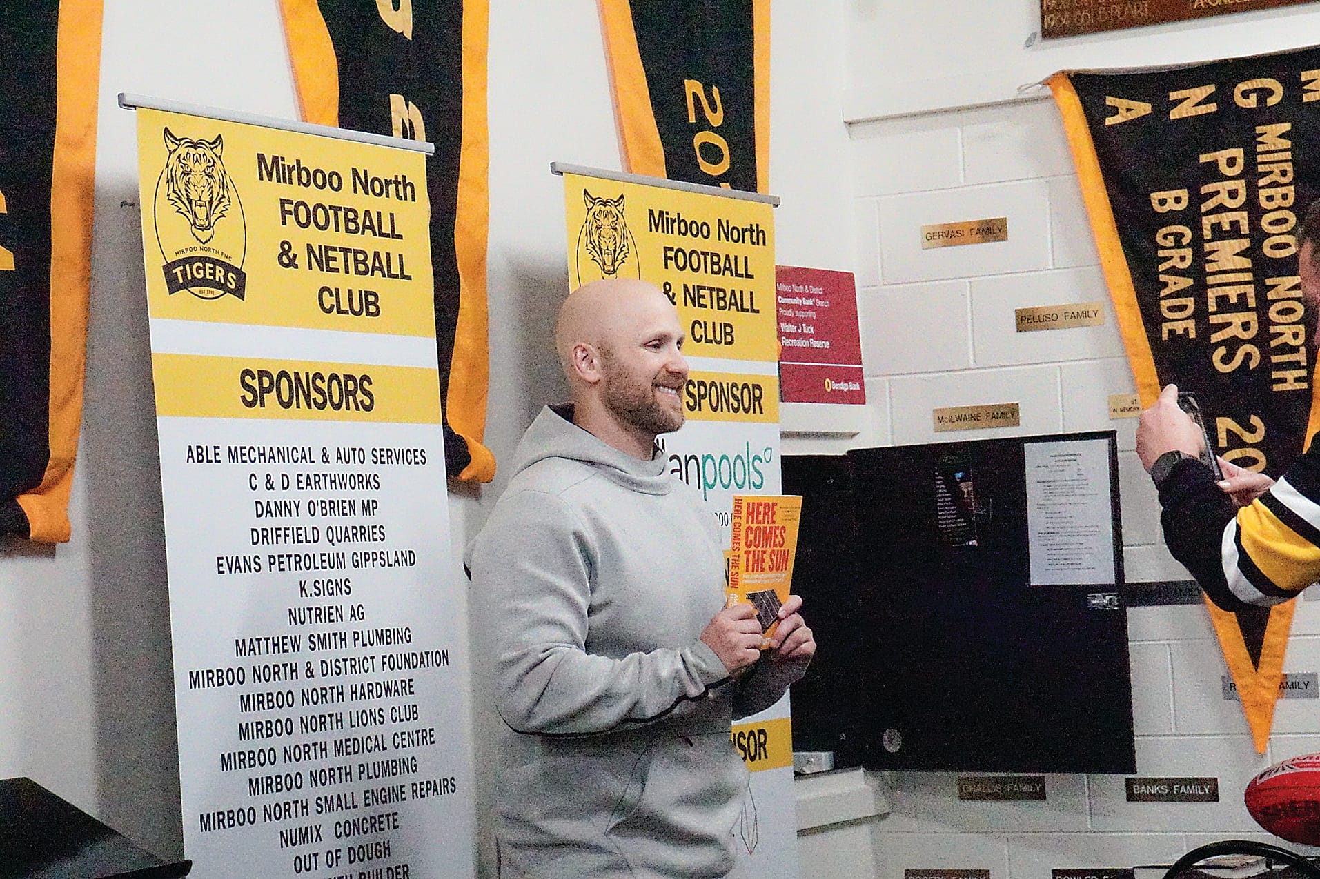 Garry Ablett Jr special appearance at Mirboo North Football Club reunion