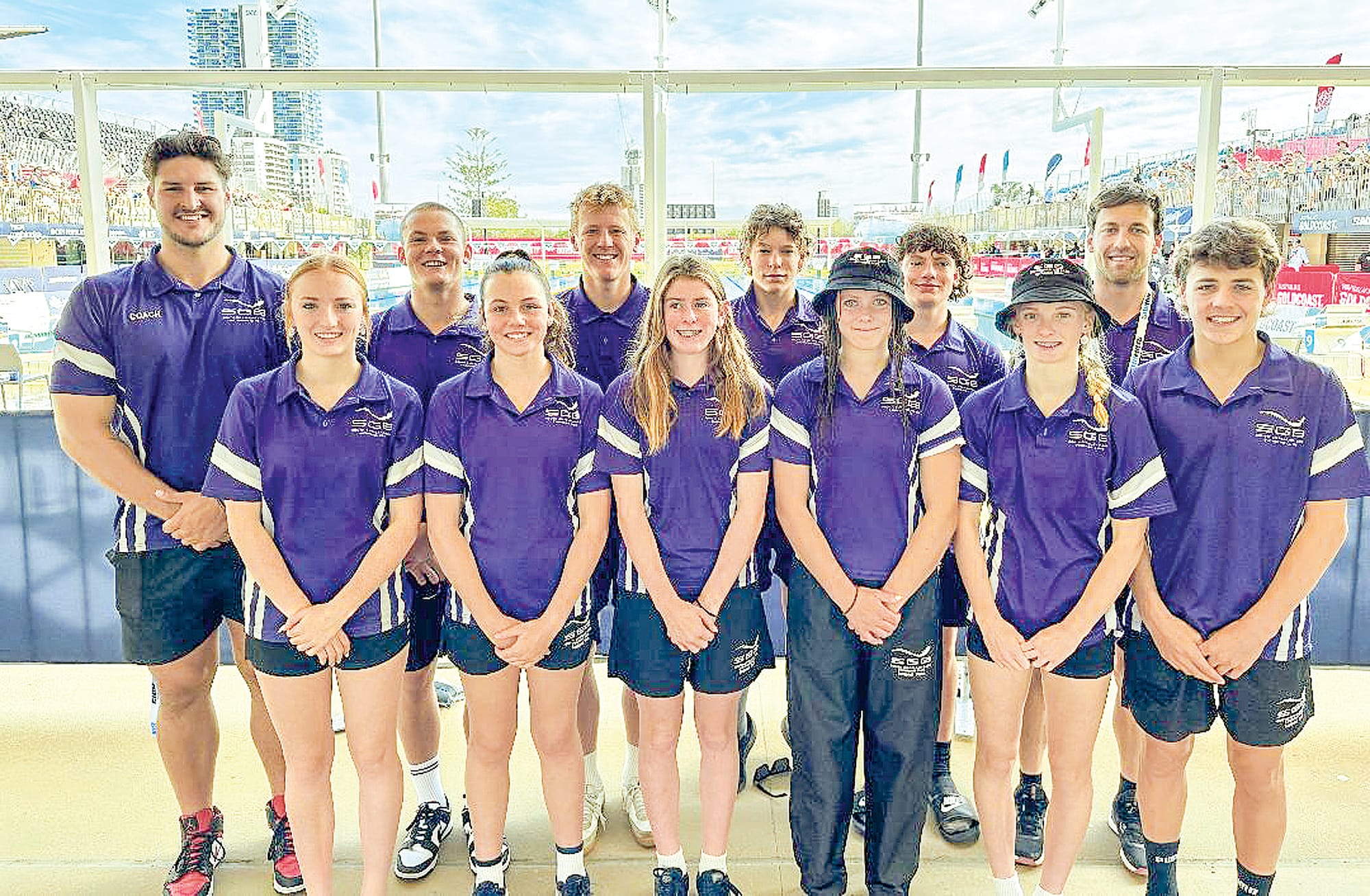 Local swimmers take ontheir biggest challenge yet