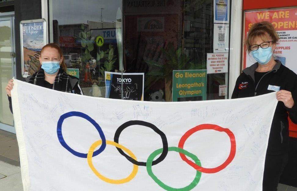 Support high for Leongatha's Olympian Eleanor Patterson