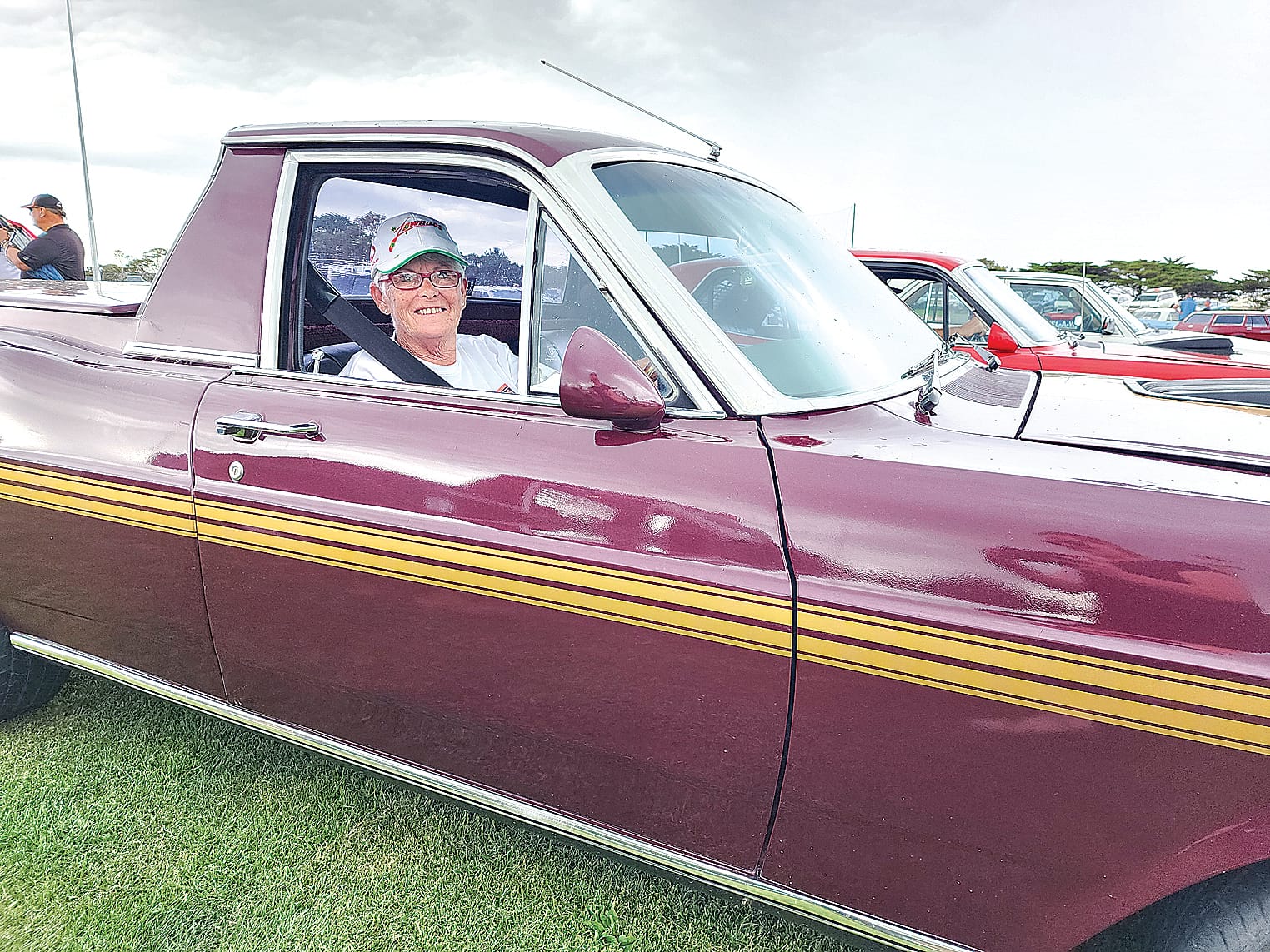 Julie Walsh of Inverloch brought her beauty out to Dalyston. C12_4724