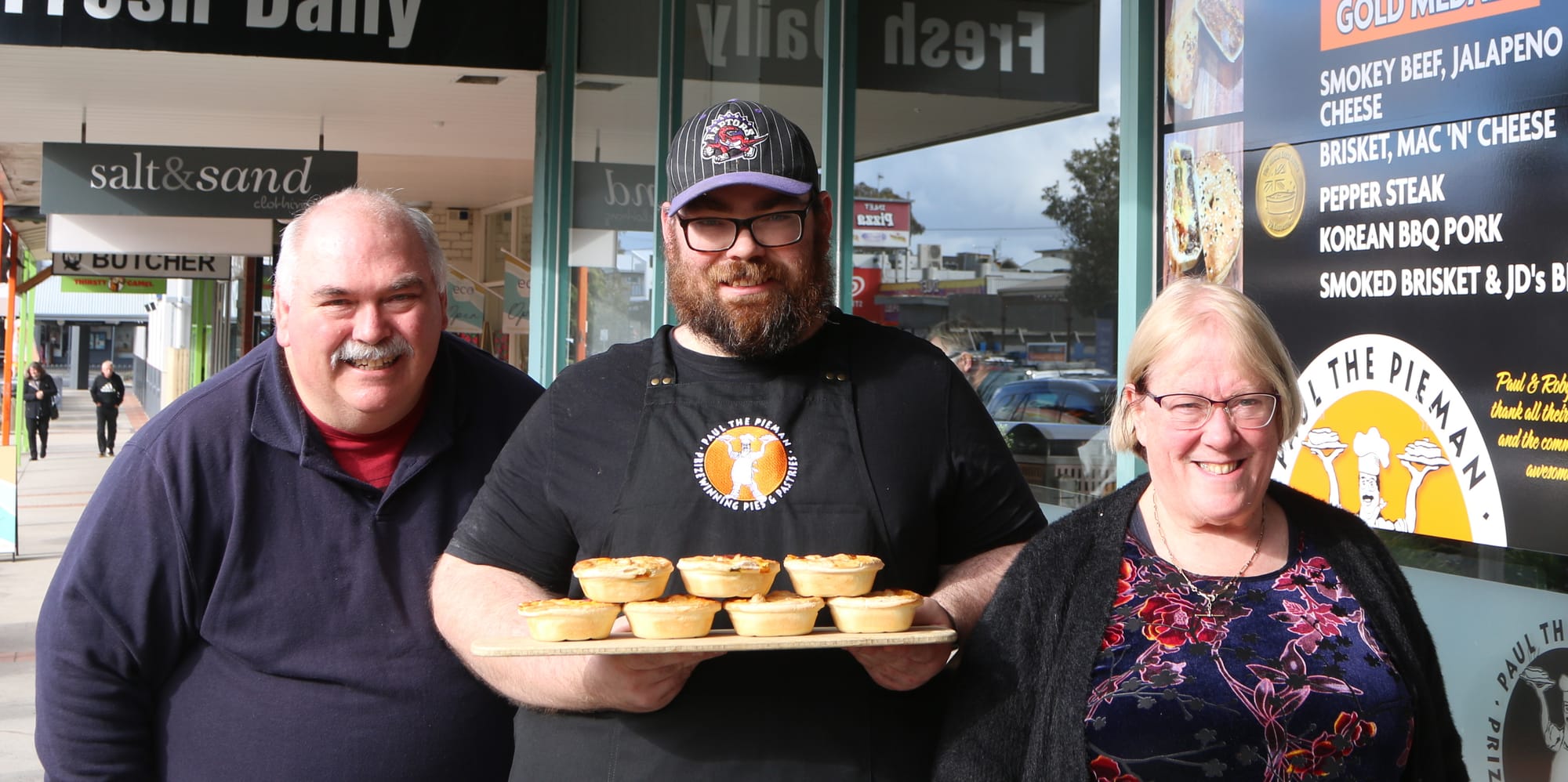 Three new awards for the Pieman