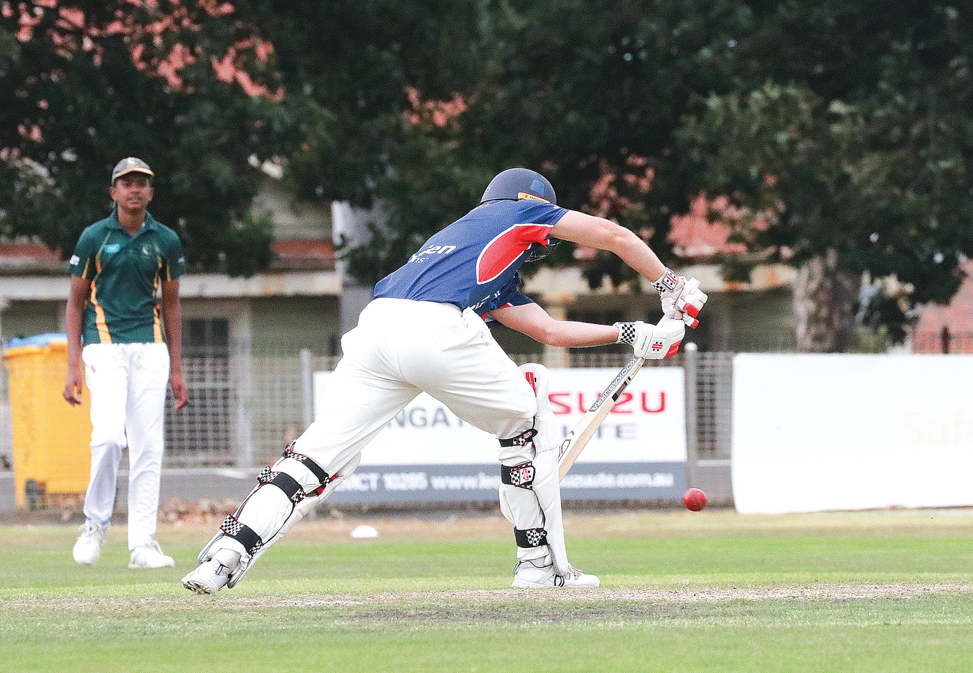 Imperials Zavier Lamers batting against Town in the semi-final. Z46_1024 