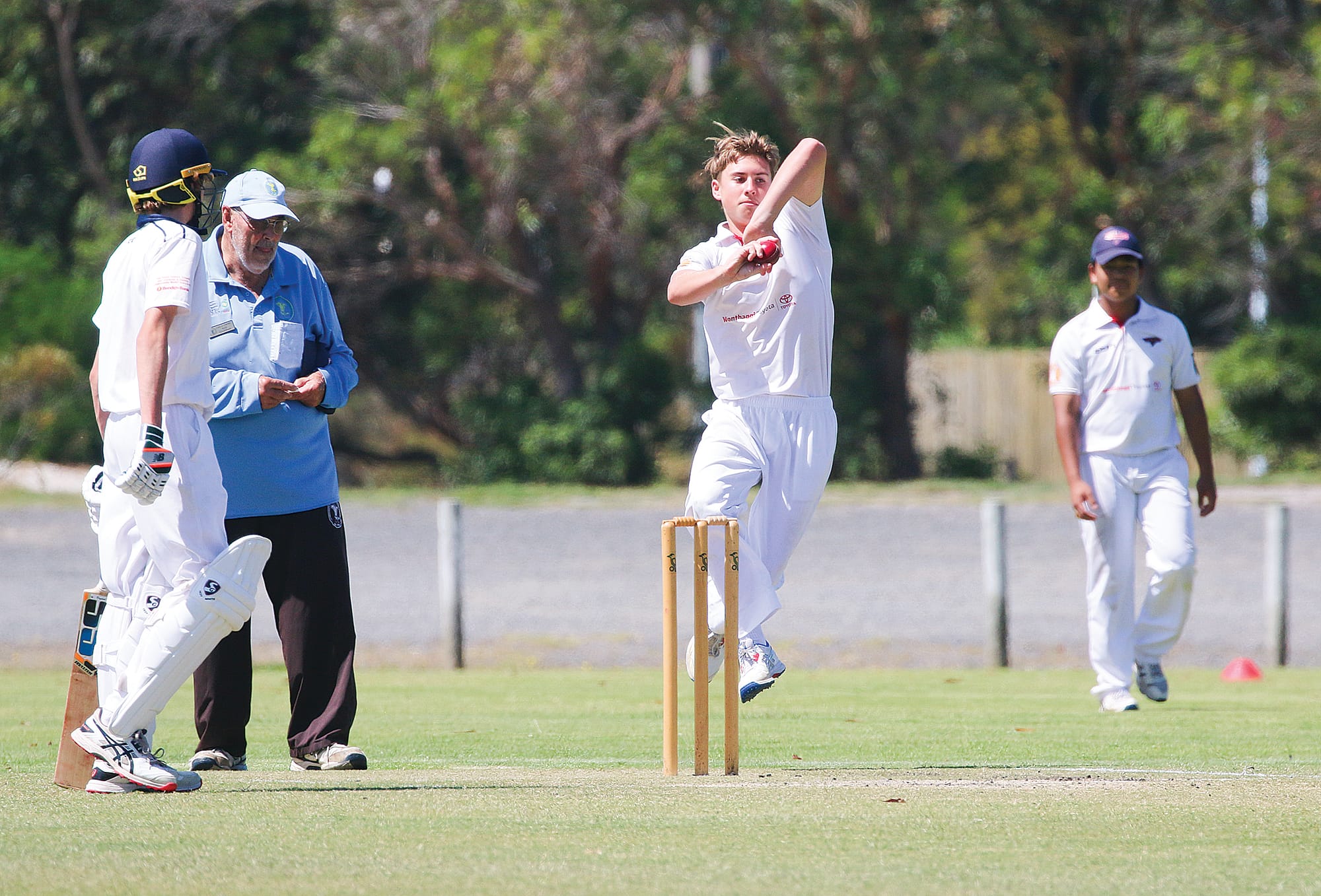Inverloch’s Ty Debono was in form on Saturday.