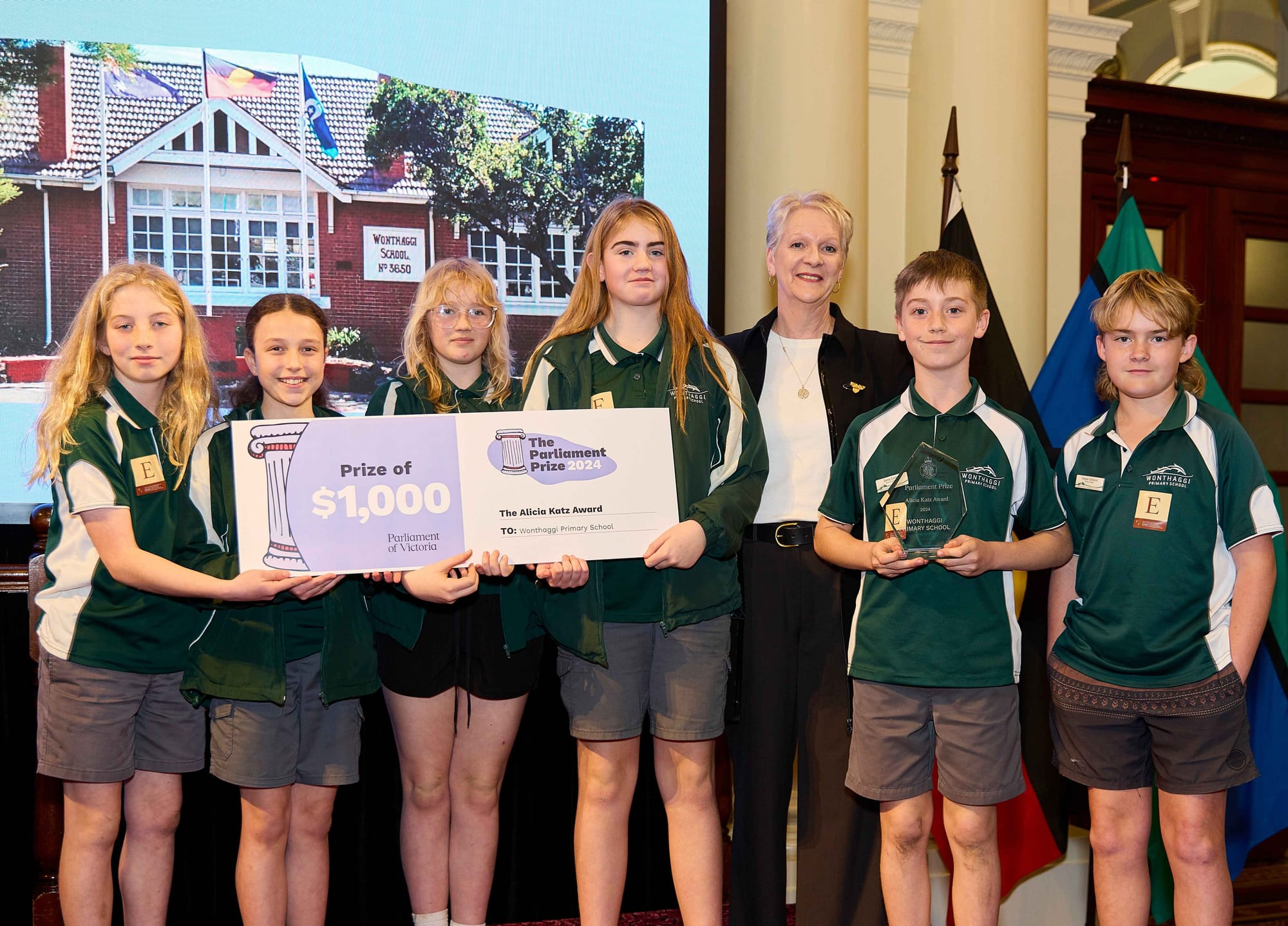 2024 Parliament Prize for Wonthaggi Primary School