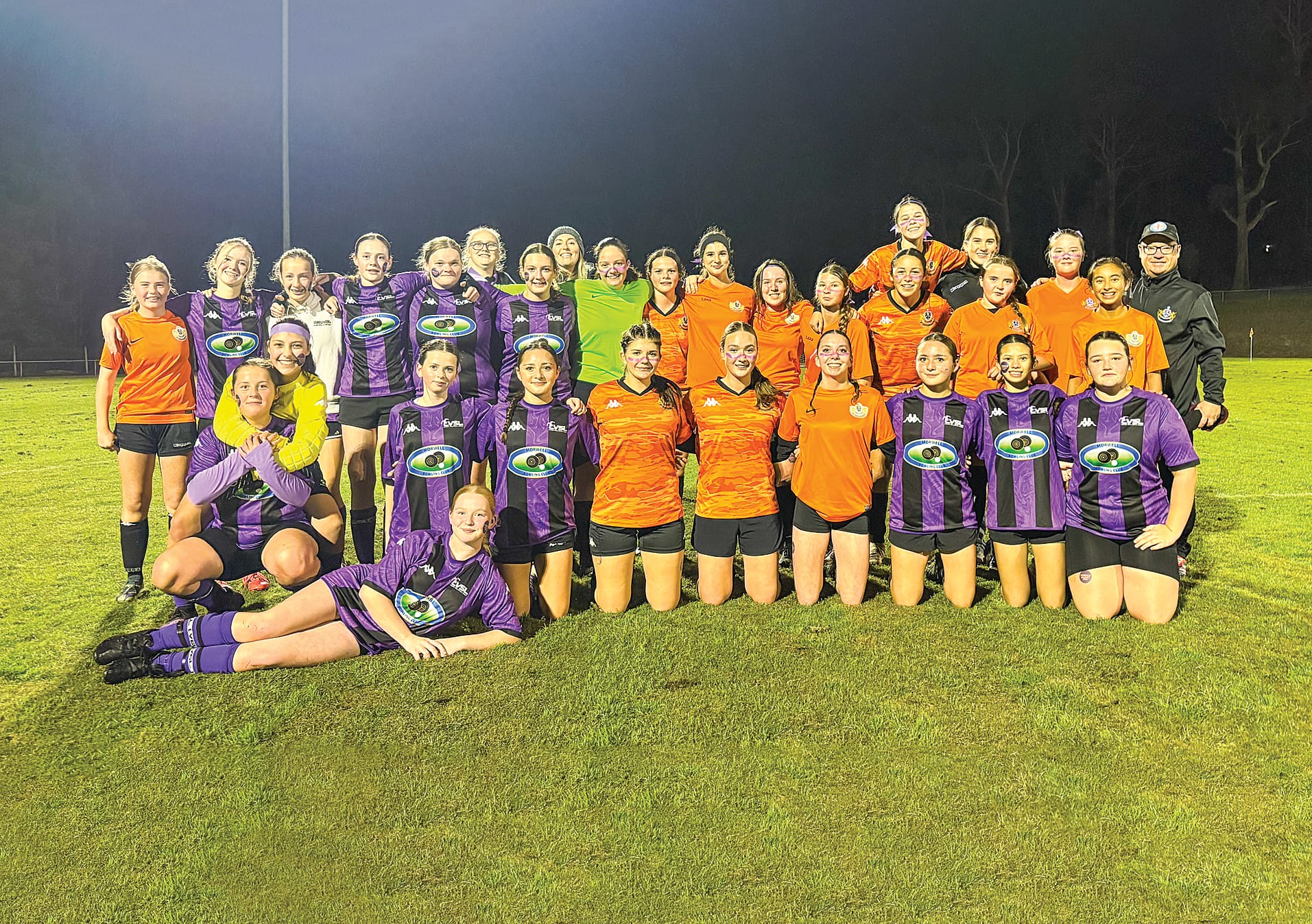 LVSL and GSL U16 representative squads played a competitive game in front of a cheering crowd.&nbsp;