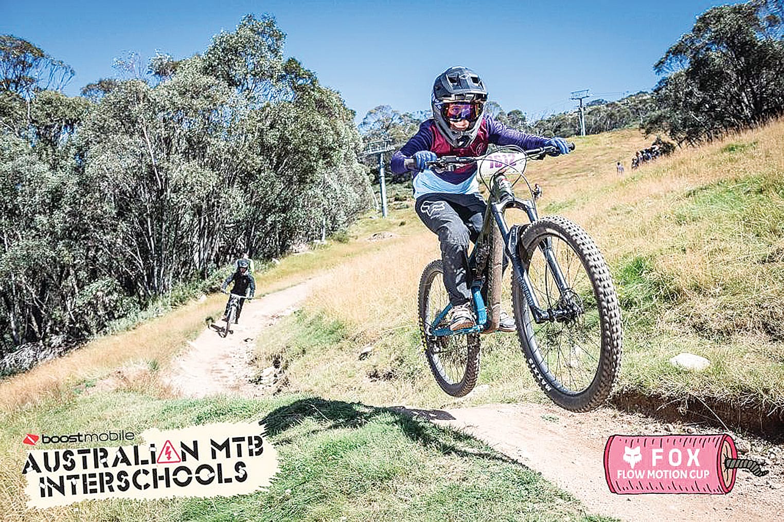 Newhaven College MTB Flynn Wright was super competitive in the Years 3/4 division placing 14th overall.