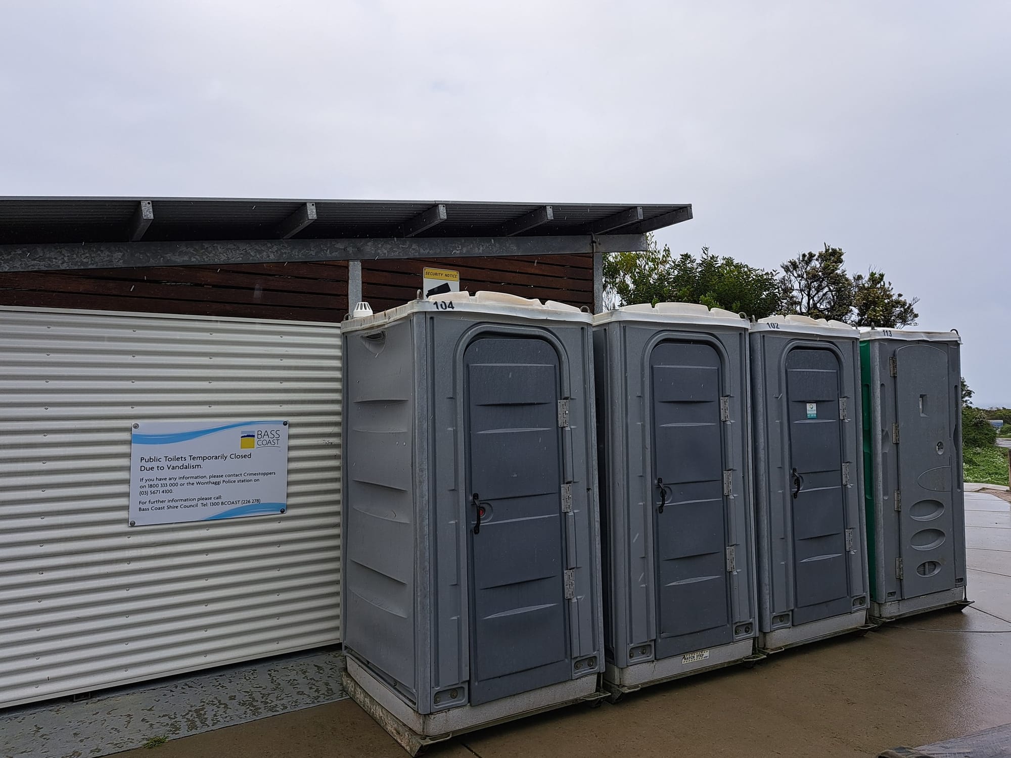 Well done Bass Coast Shire on Cape Paterson toilets