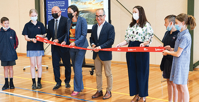 Almost 400 students mark new campus beginning