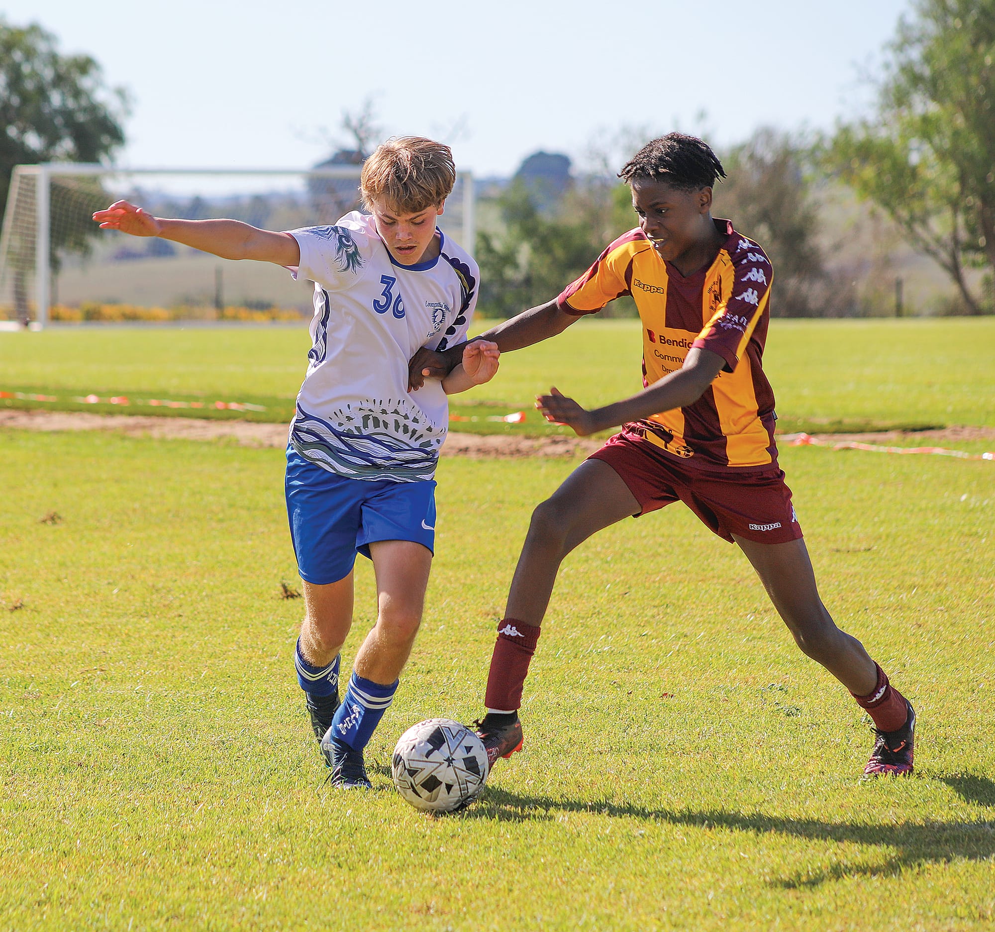Knights player Bede was instrumental in shutting down Drouin’s goal scorer.&nbsp;