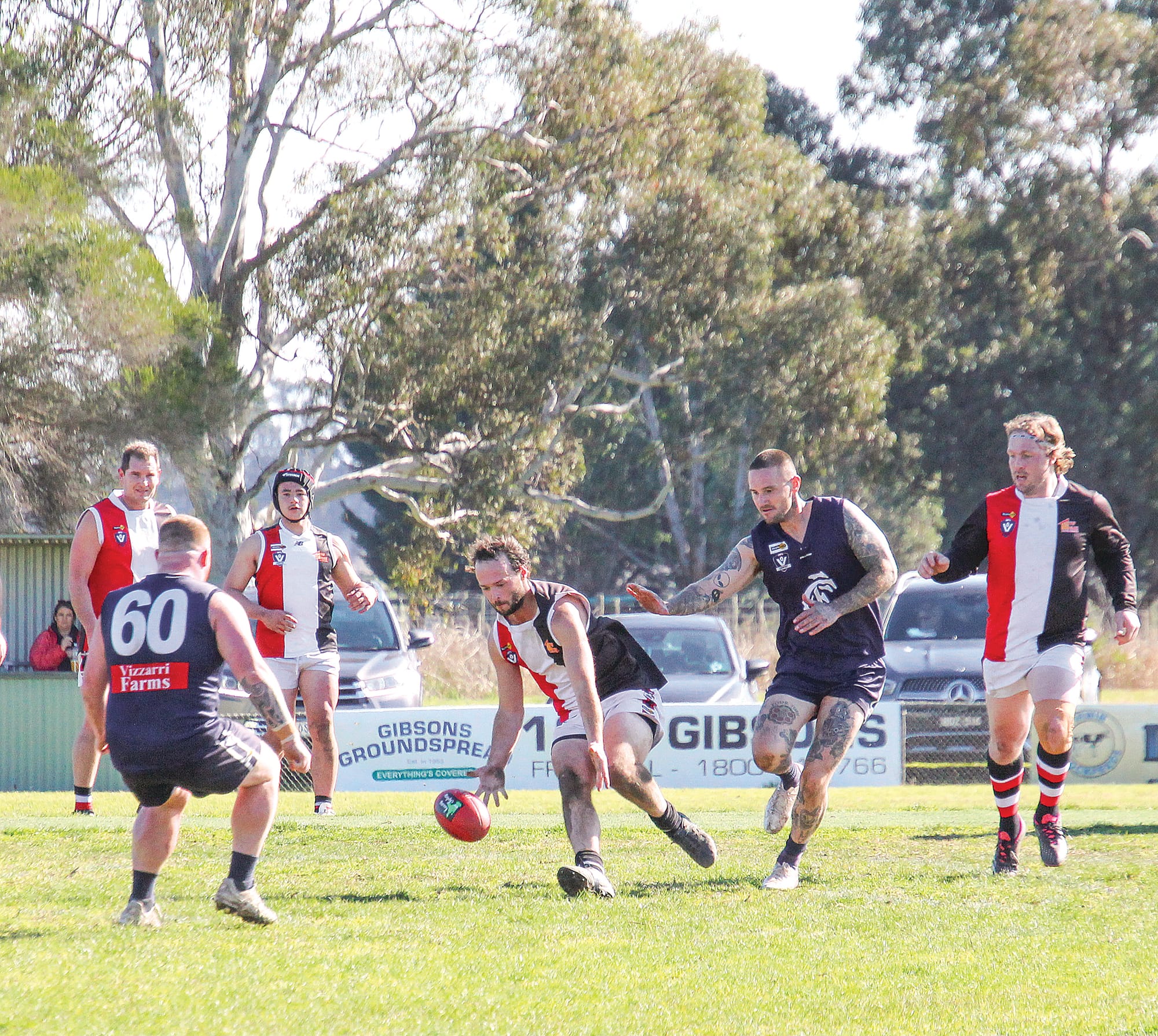 Linc Brock was among the best in the reserves against Catani. 