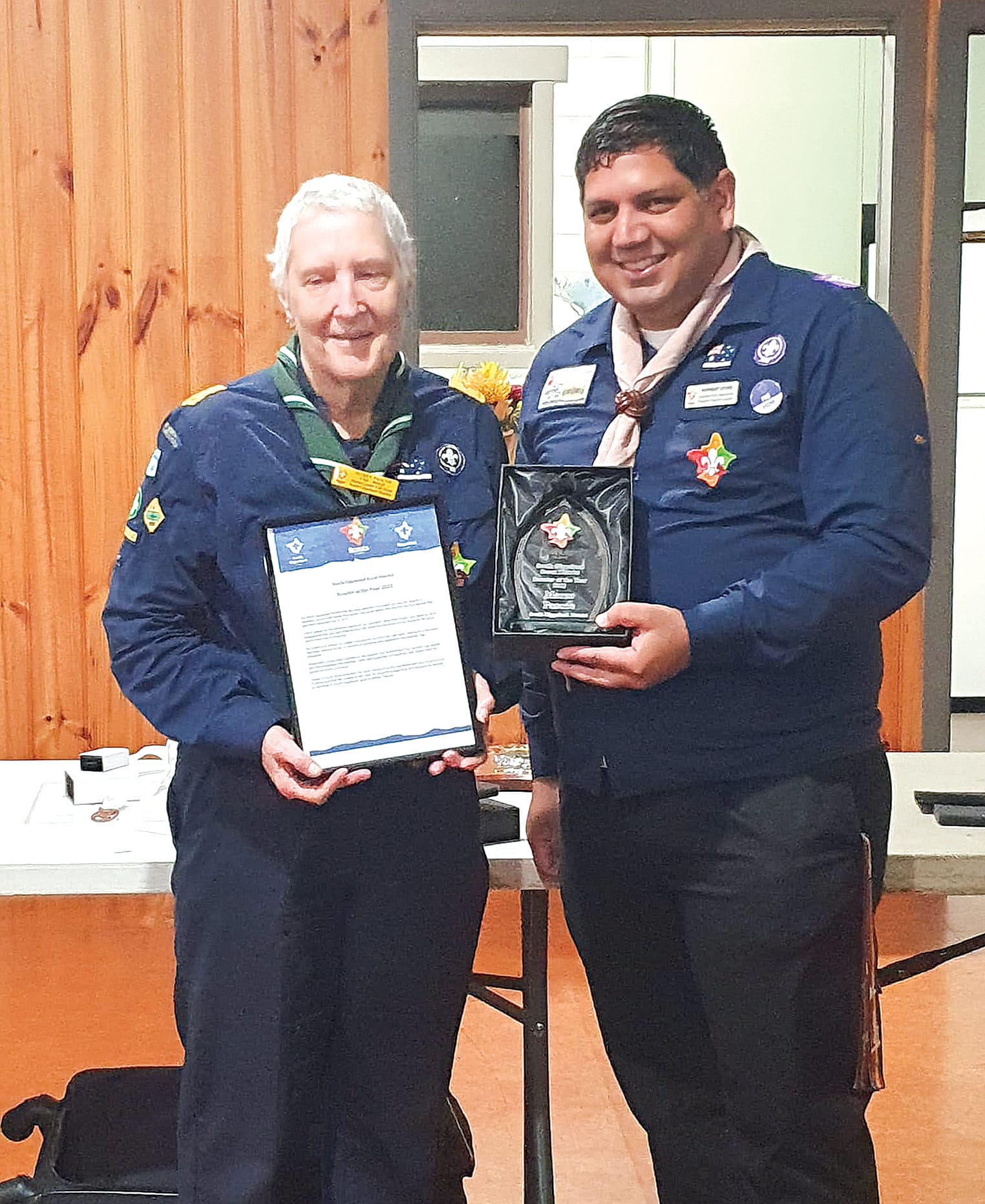 South Gippsland District Scouts recognises volunteers