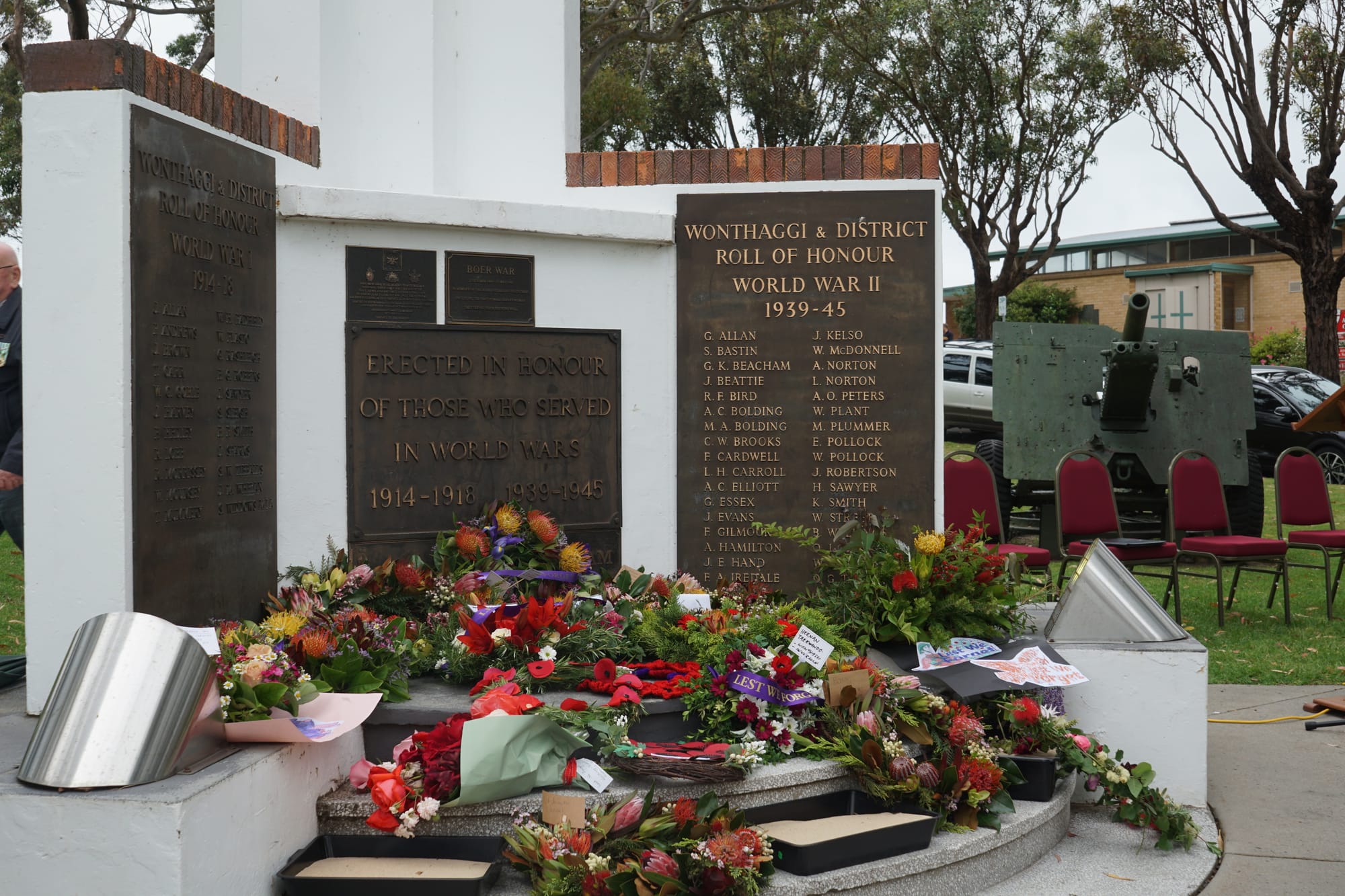 There was no shortage of wreaths laid to honour those who served and paid the ultimate sacrifice.&nbsp;


