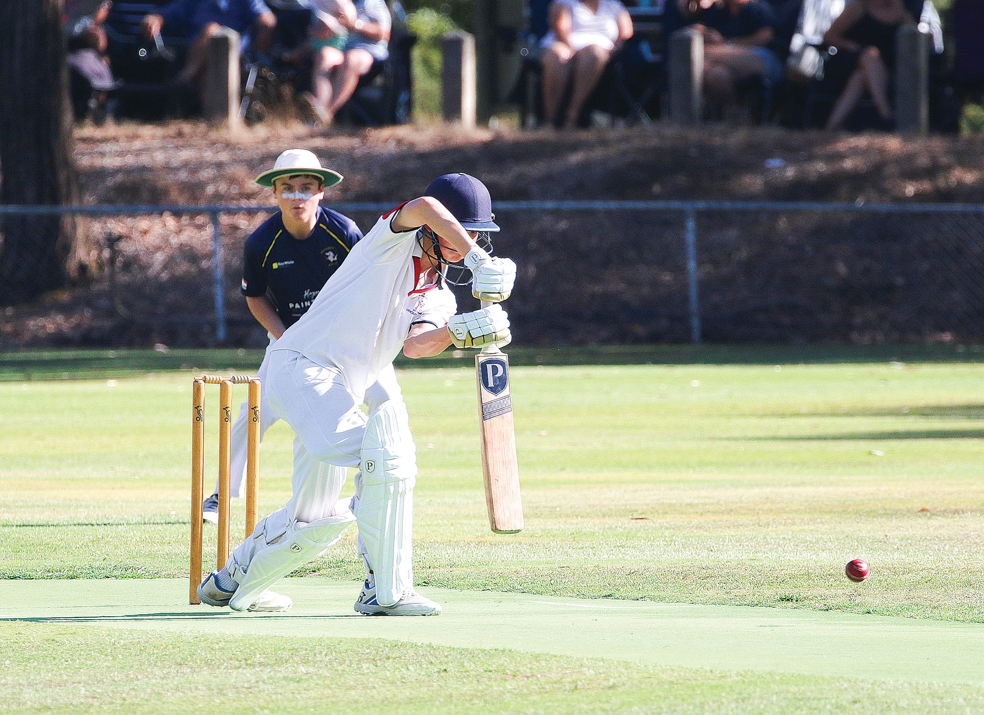 Glen Alvie’s Archie Donohue prepares for a delivery.