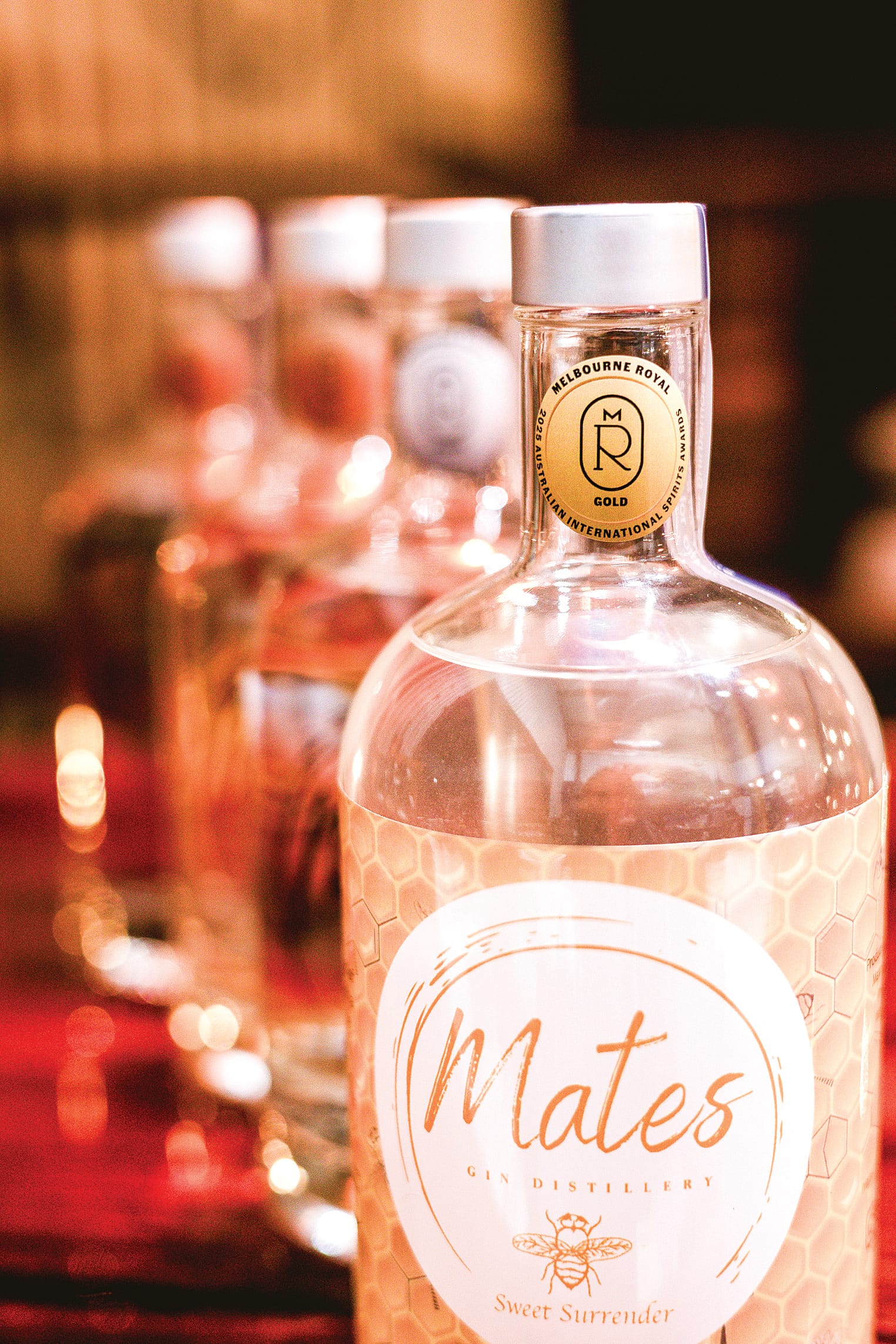 Mates Distillery’s Sweet Surrender won gold at the Melbourne Royal Australian International Spirit Awards. 