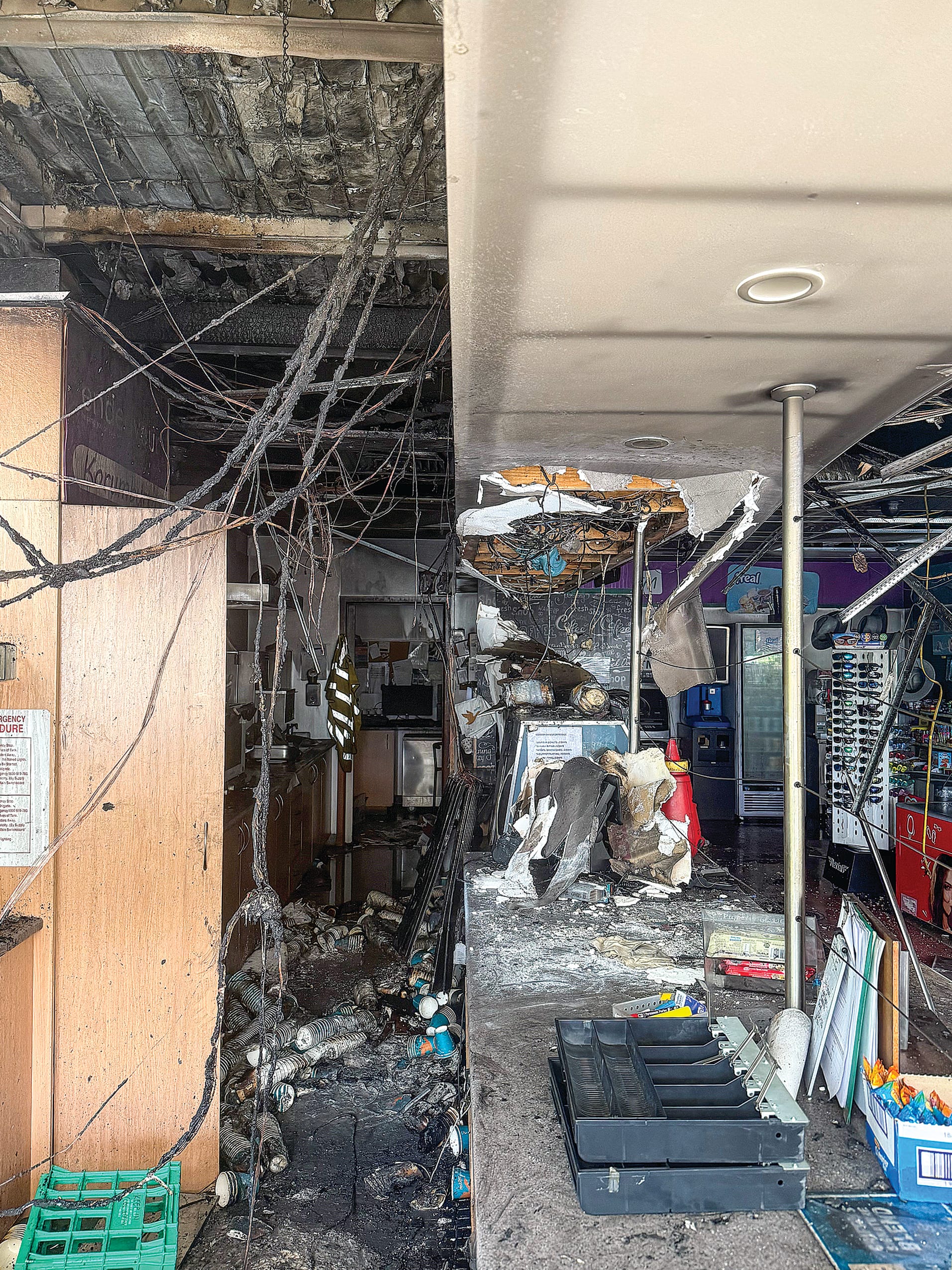 Korumburra petrol station out of action after fire