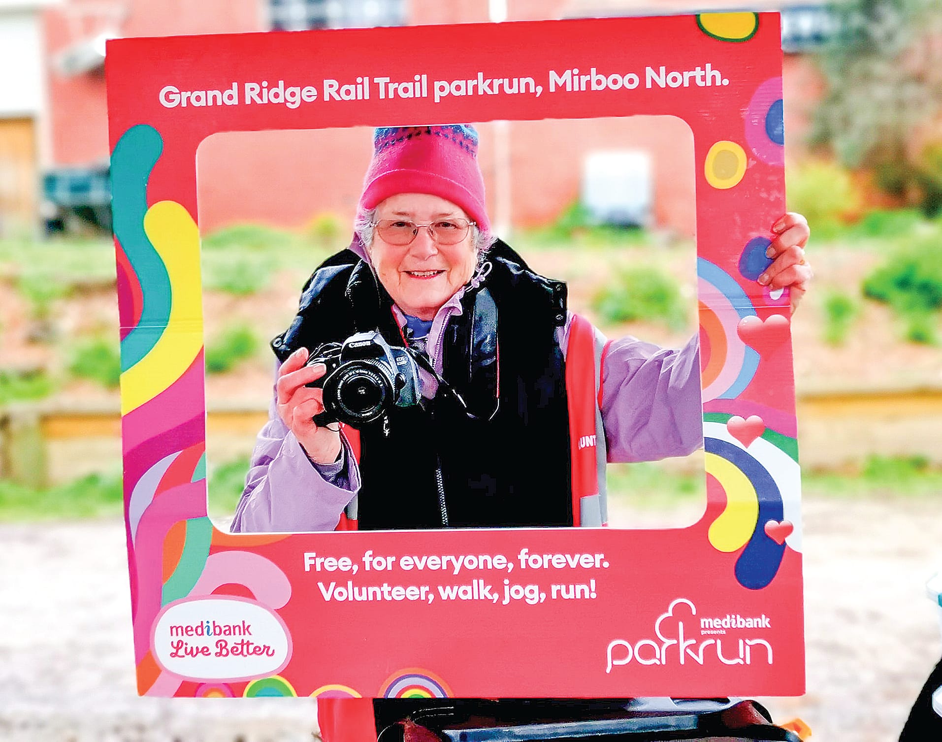 34 people joined in on the Grand Ridge Rail Trail 200th parkrun.