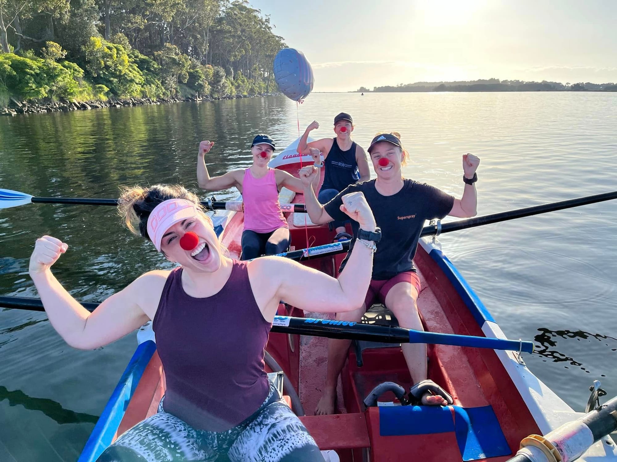 Rowing to help save lives