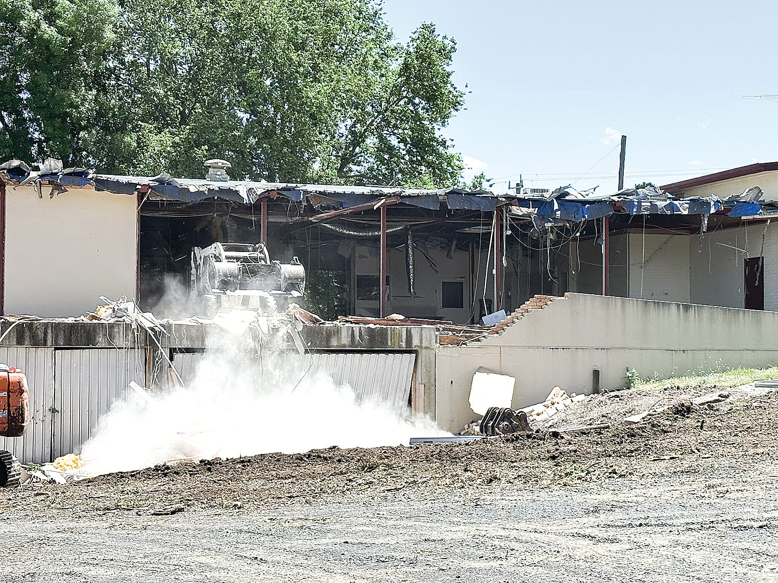 Demolition makes way for the new $20M Korumburra supermarket