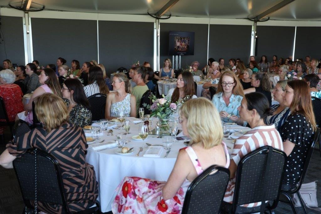 There was a big crowd at the International Women’s Day lunch at San Remo on Friday, March 8, International Women’s Day.