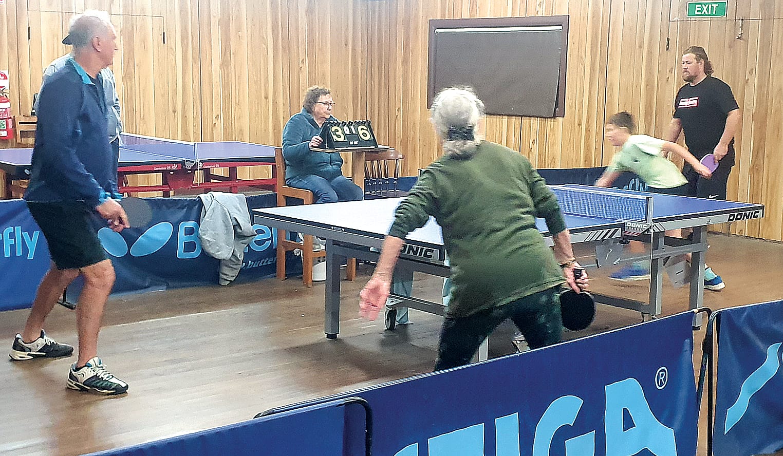The grand final of Wonthaggi Table Tennis’ B Grade competition was recently played. 
