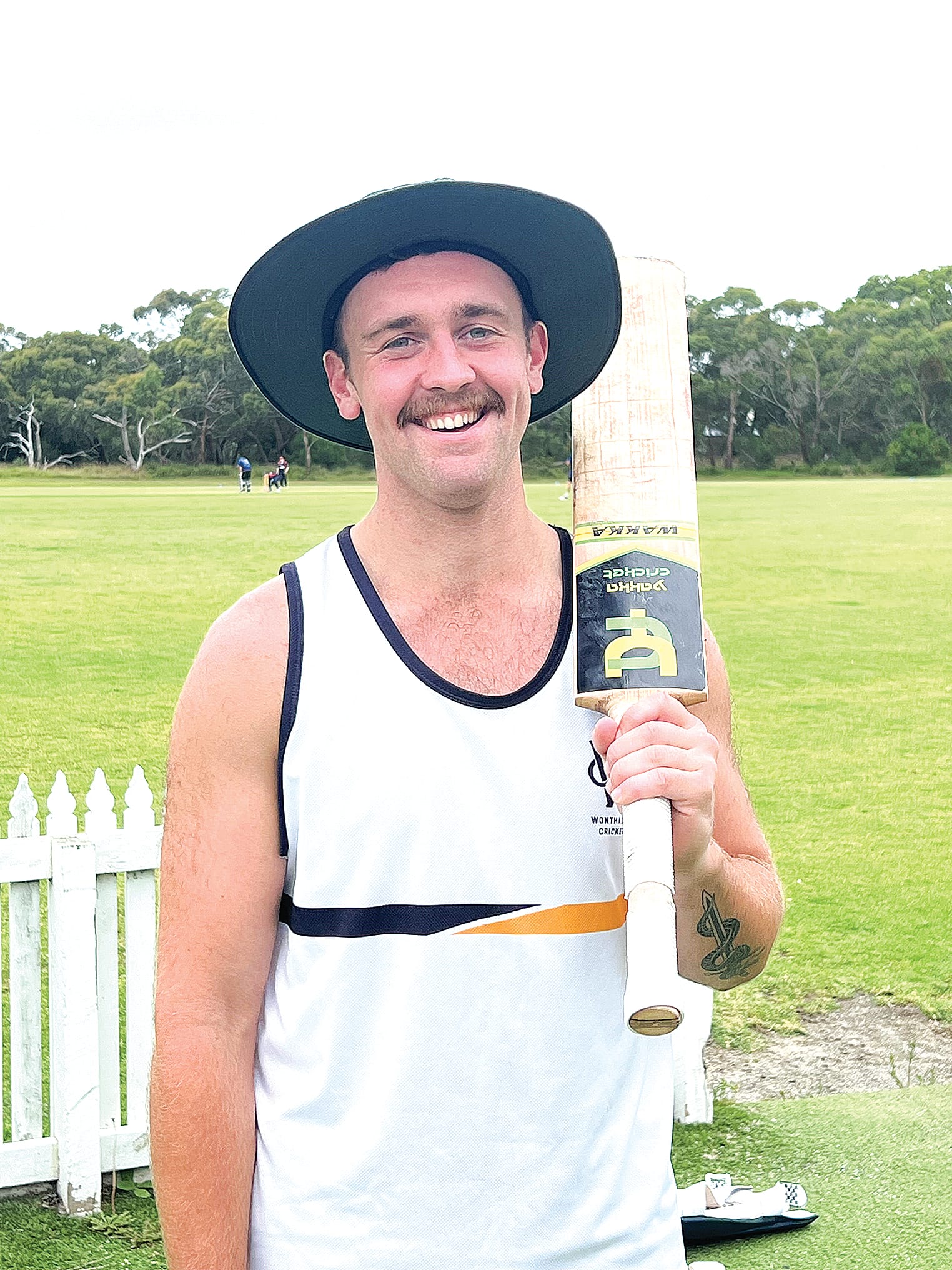 Dempsey back for another ton