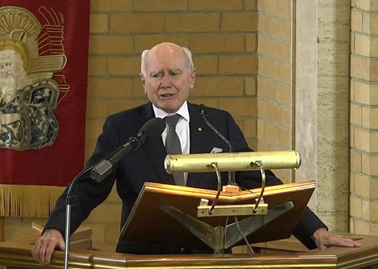 The former Prime Minister John Howard described his friend Peter Reith as a formidable 