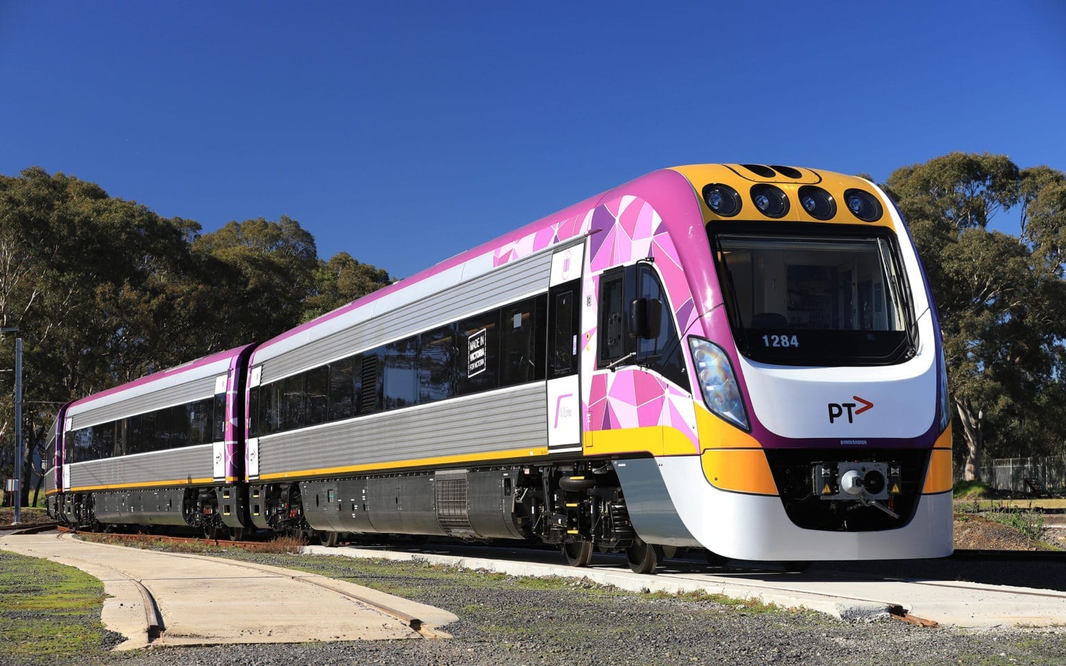 Vlocity train upgrade through to Bairnsdale
