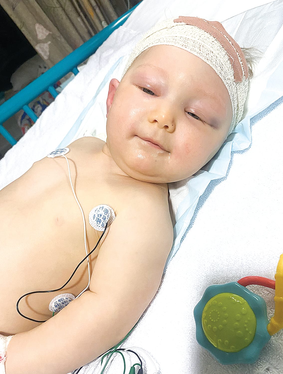 Milly will spend this Easter with her family in hospital, and Amy is kindly urging people to consider donating to the Good Friday Appeal even if its just one dollar, to help other children like Milly. 