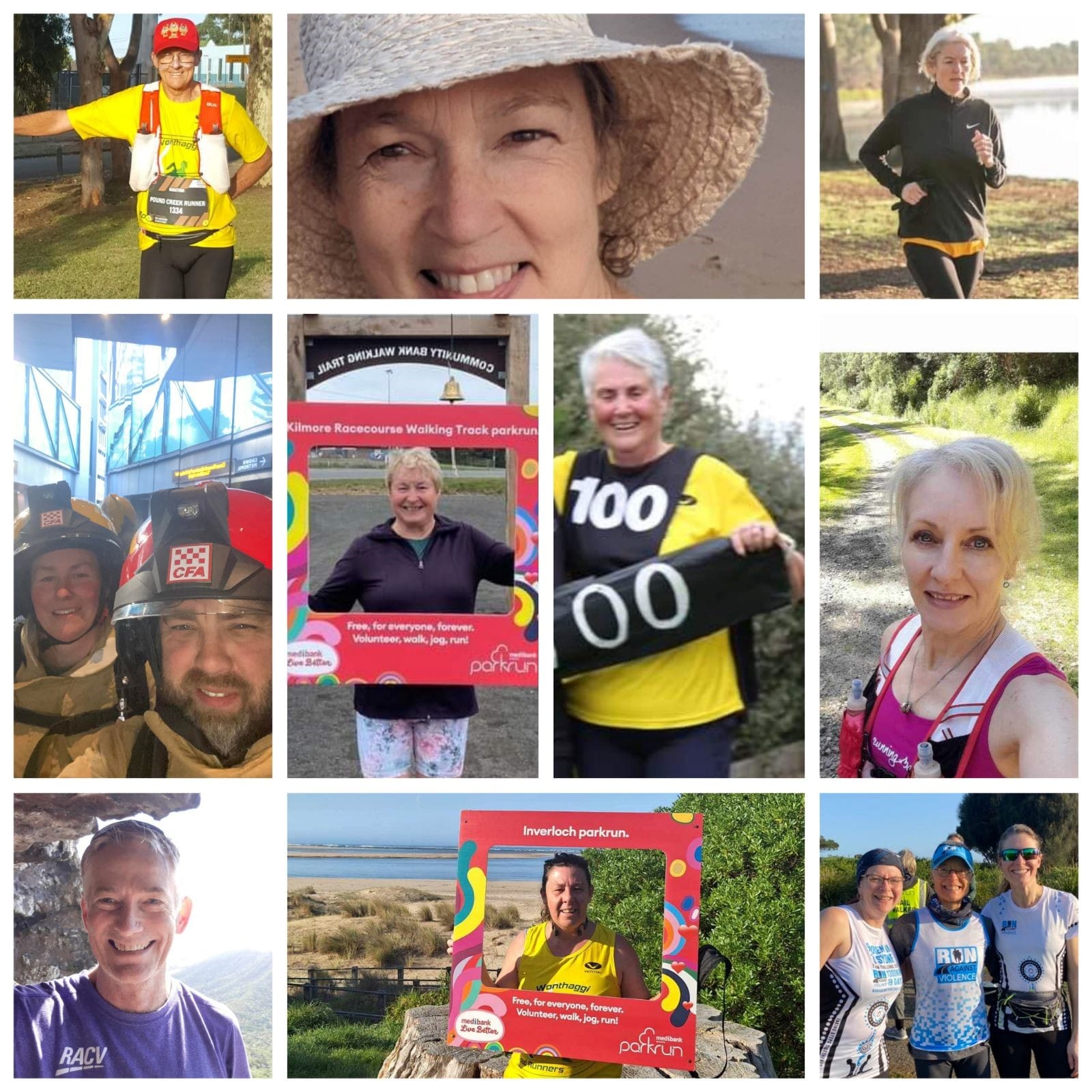 Wonthaggi Road Runners hit the bitumen for anti-violence cause