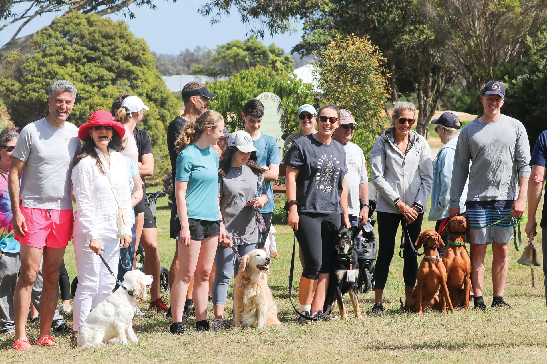 A day for the dogs. Pet owners bought along their pooches for the 3km and 5km Fun Run. Z40_4523
