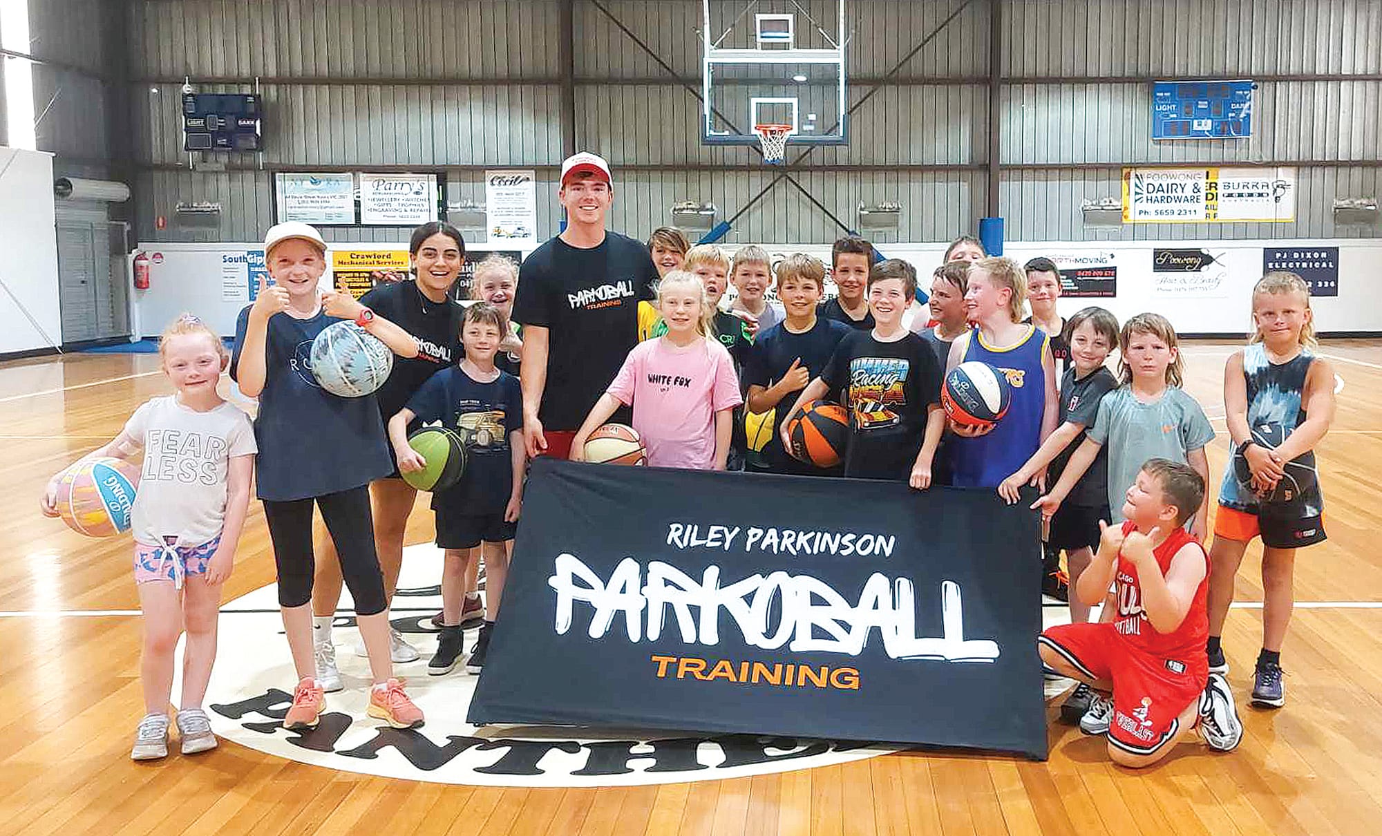 Skills Development Day with Riley Parkinson at Poowong