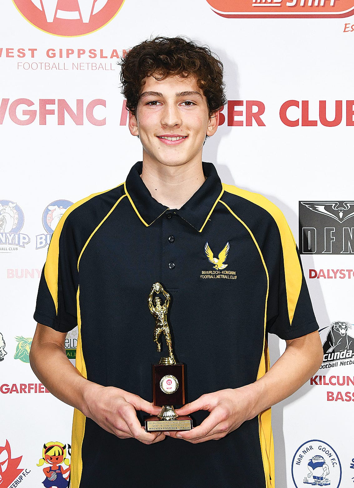 Inverloch Kongwak’s Augustus Finsterer was the U16s leading goalkicker.