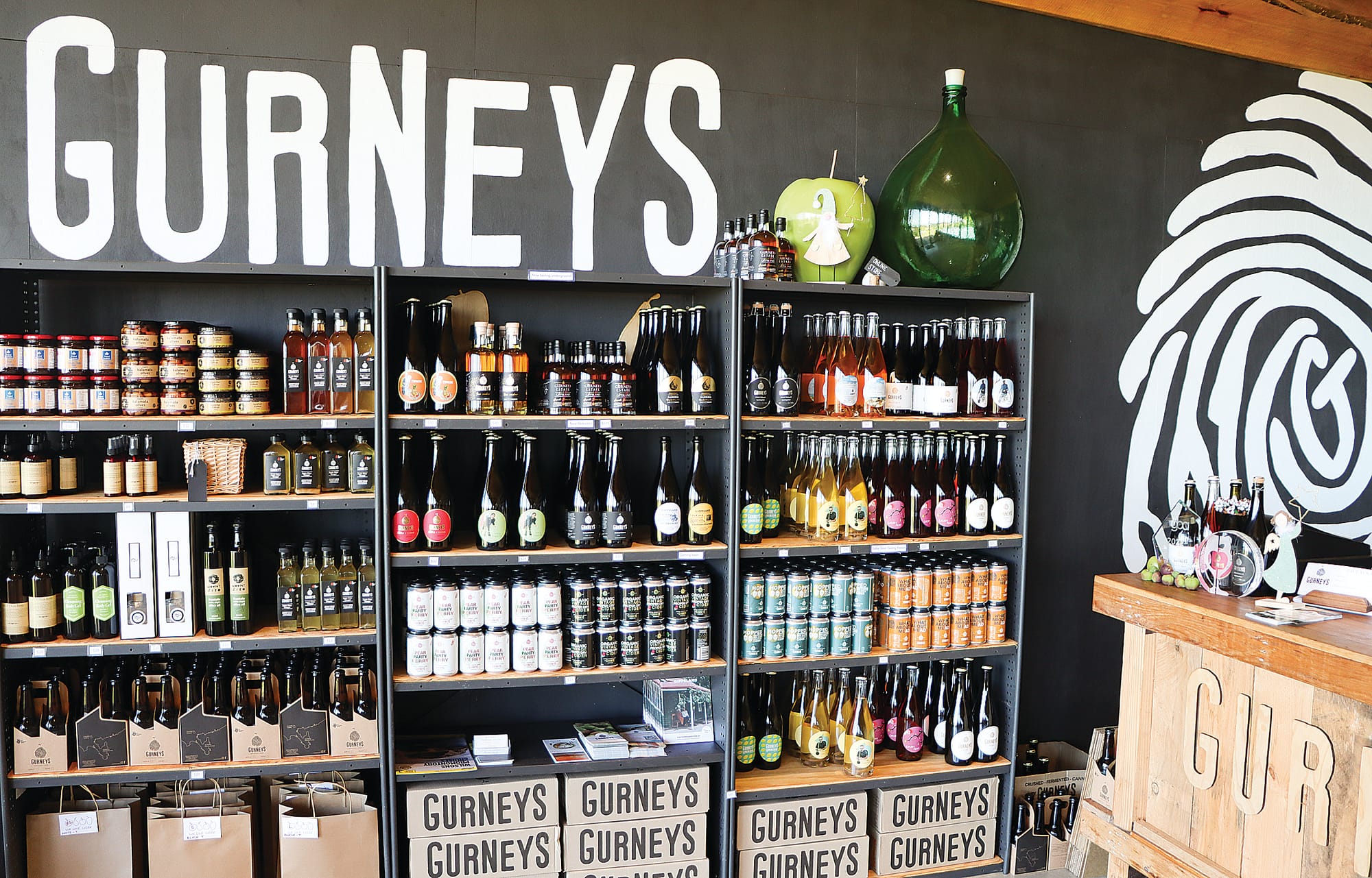 Always something to try at Gurneys Cider